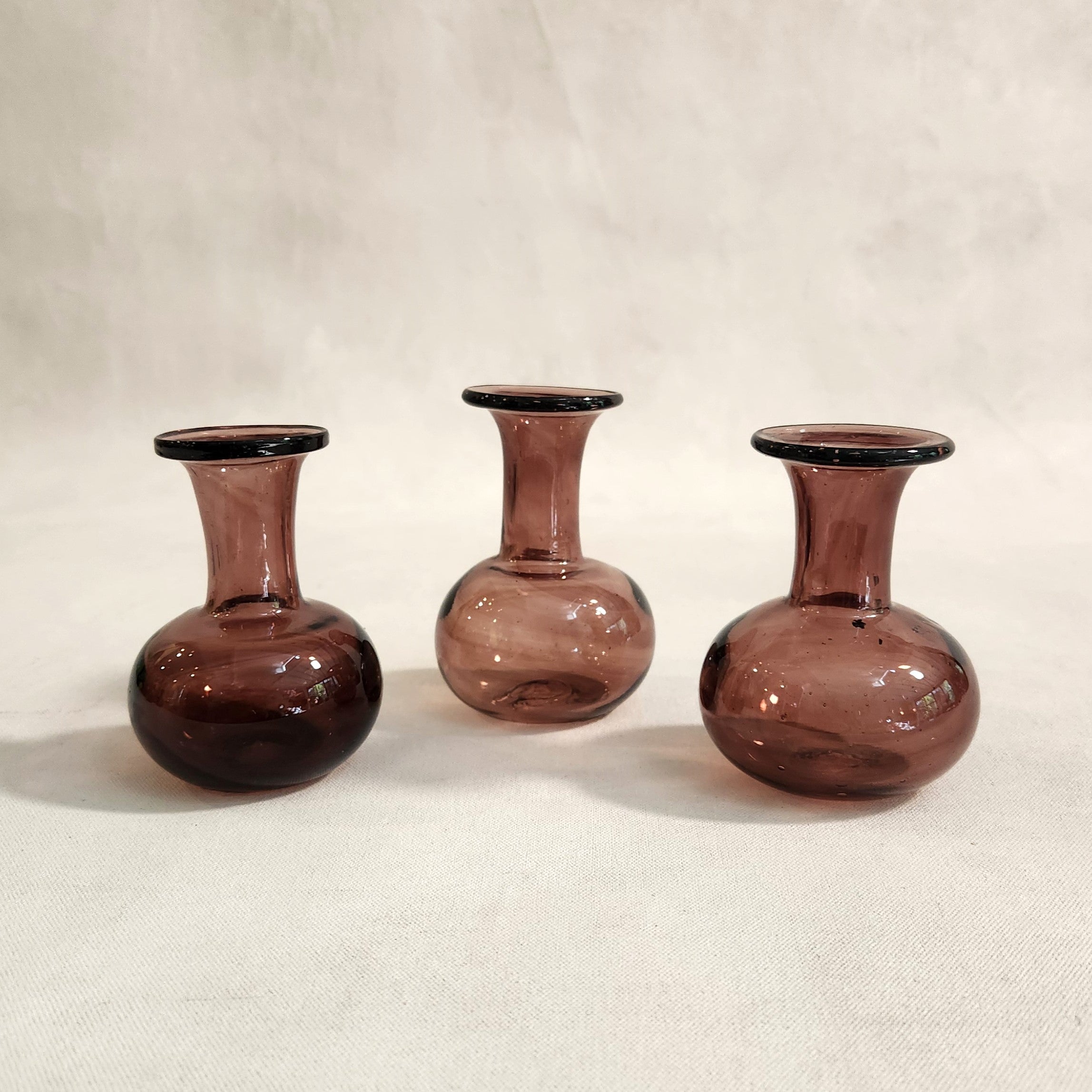 Piccola Glass Vase - Framboise