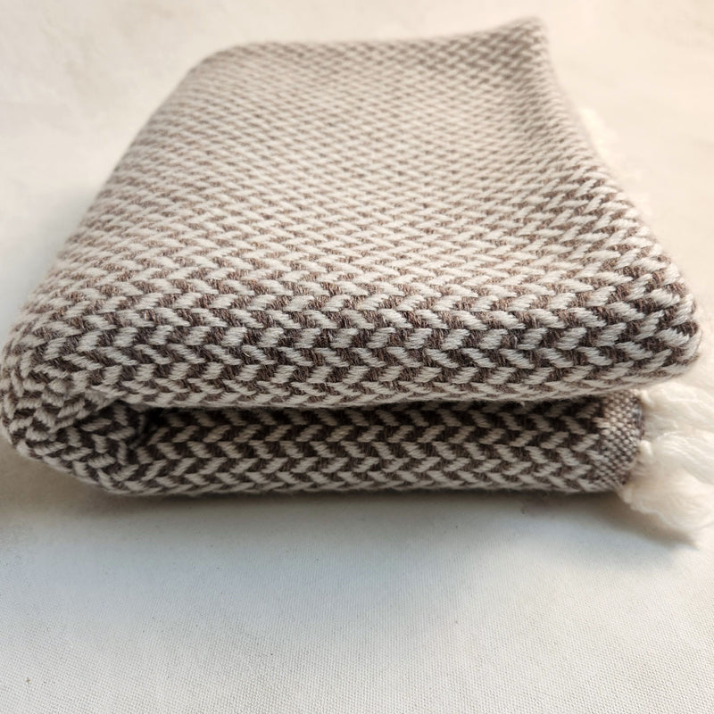 Cashmere Throw - Copenhagen Nutmeg