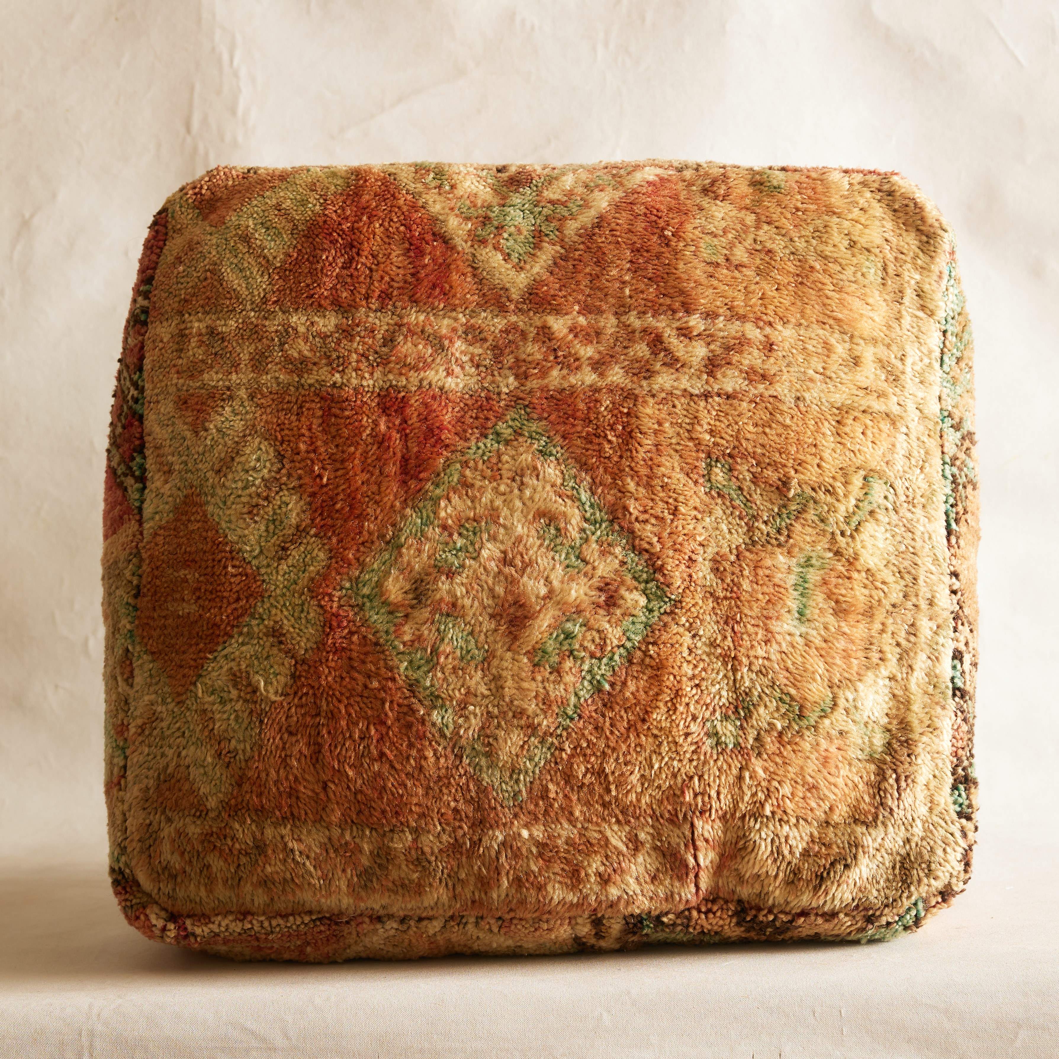 Vintage Moroccan Pouffe - #4