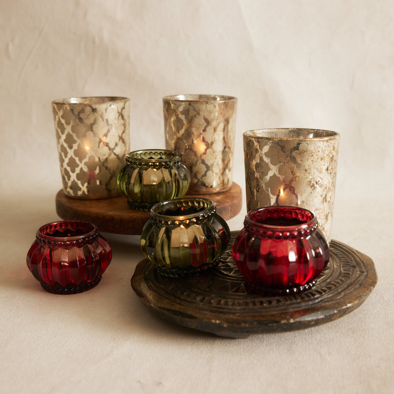 Moroccan Glass Votive