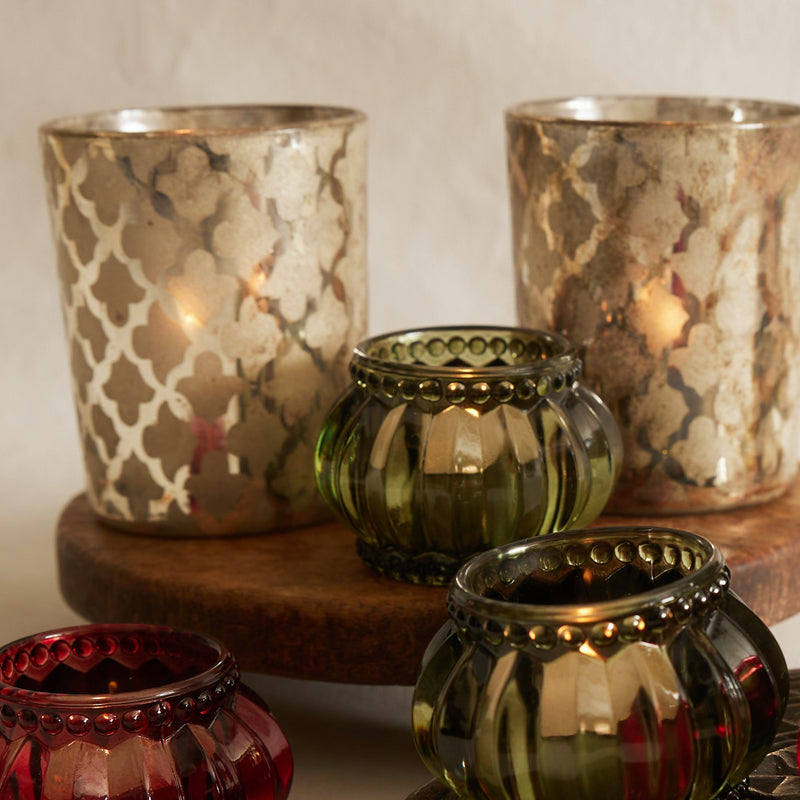 Moroccan Glass Votive