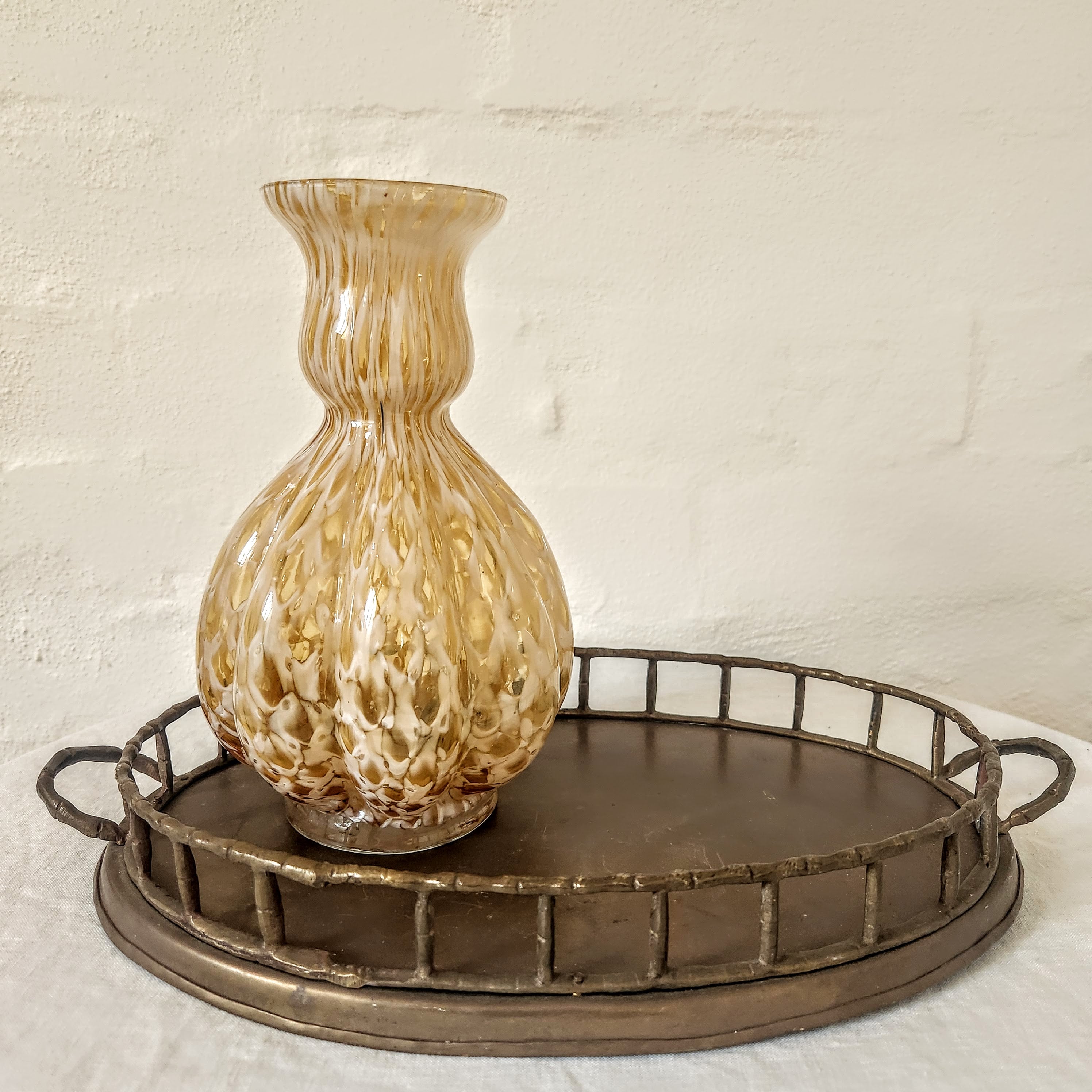 Mesmerising Murano Mid Century Art Glass Vase