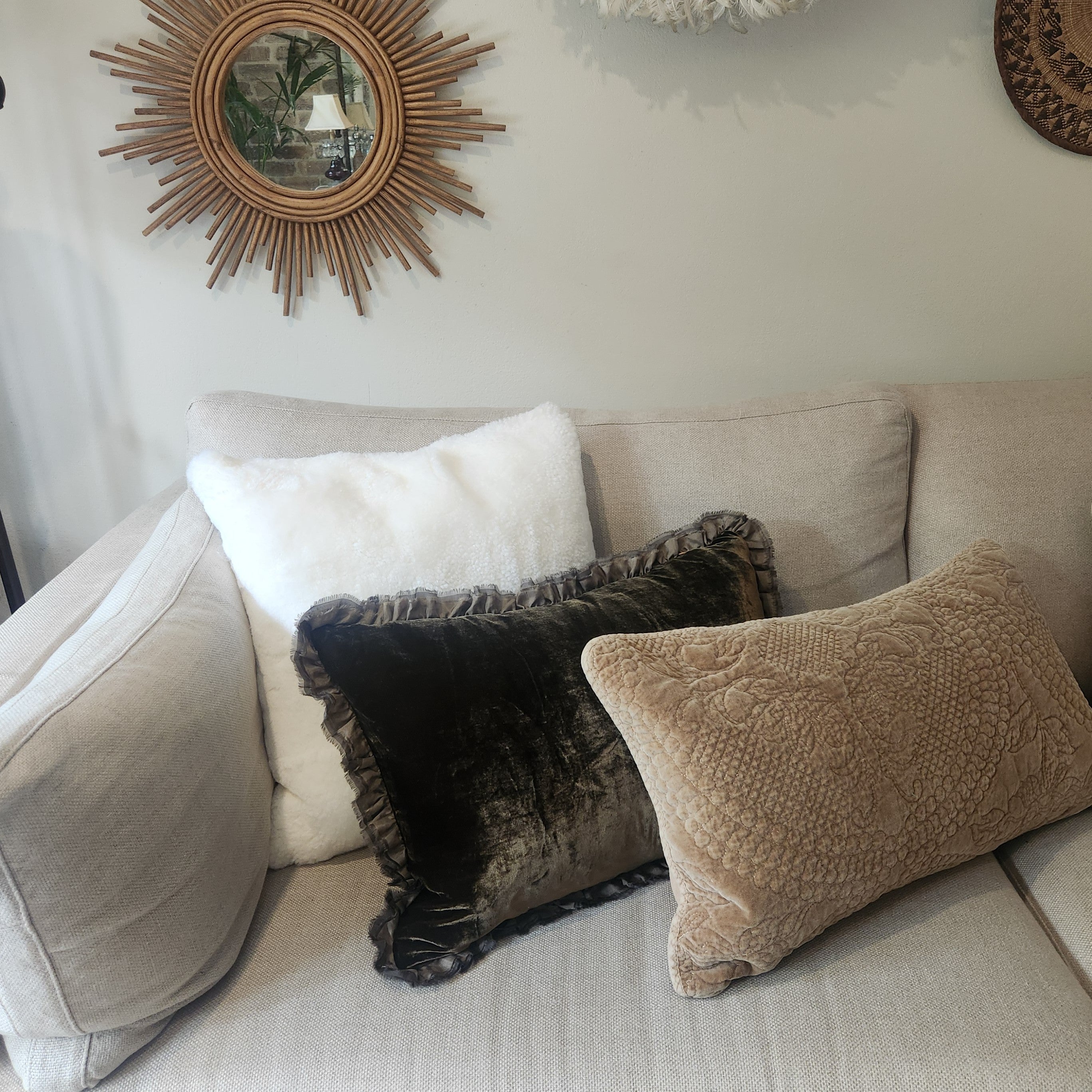 Australian Shearling Cushion