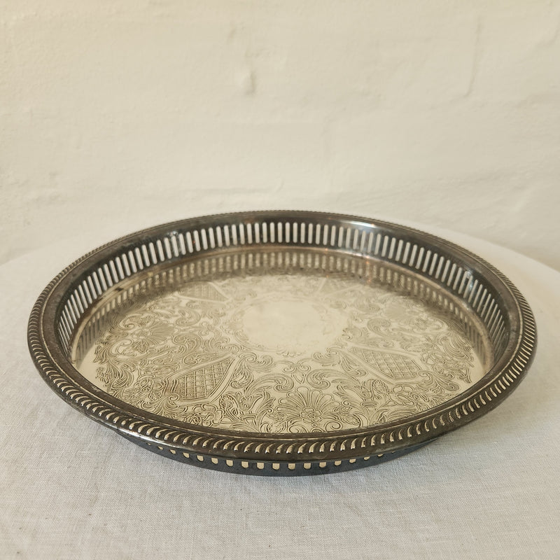 Silver Plated Galley Tray