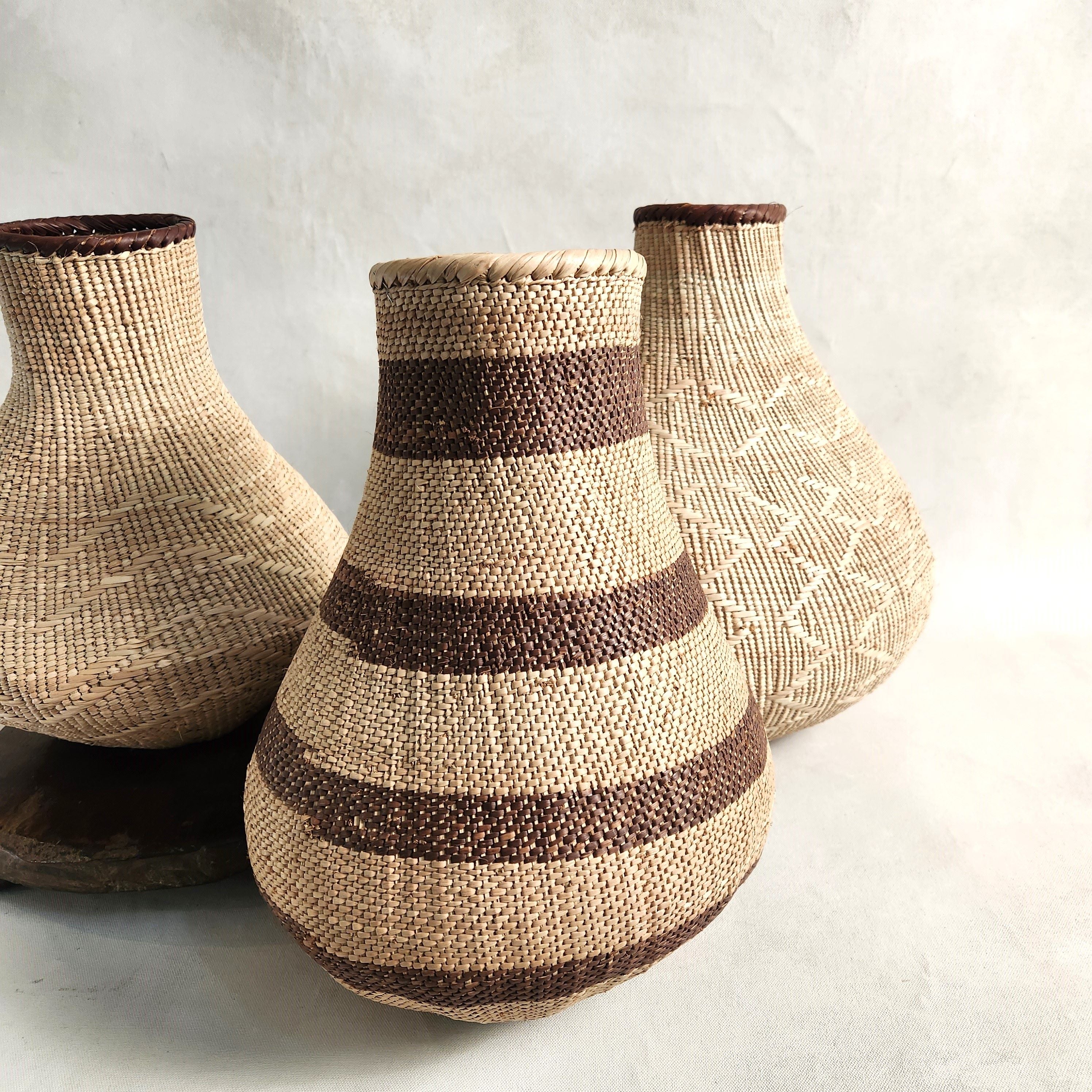 Small Zambian Gourd Basket