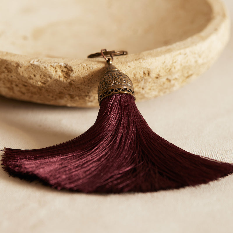 Silky Tassel - Amethyst