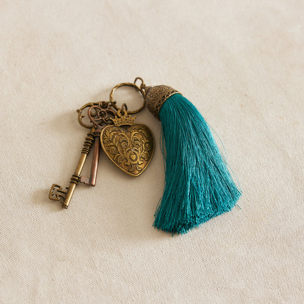 Silky Tassel - Aquamarine