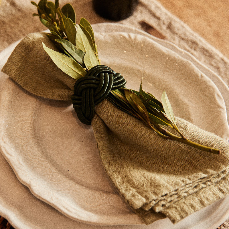 Linen Napkins - Avocado