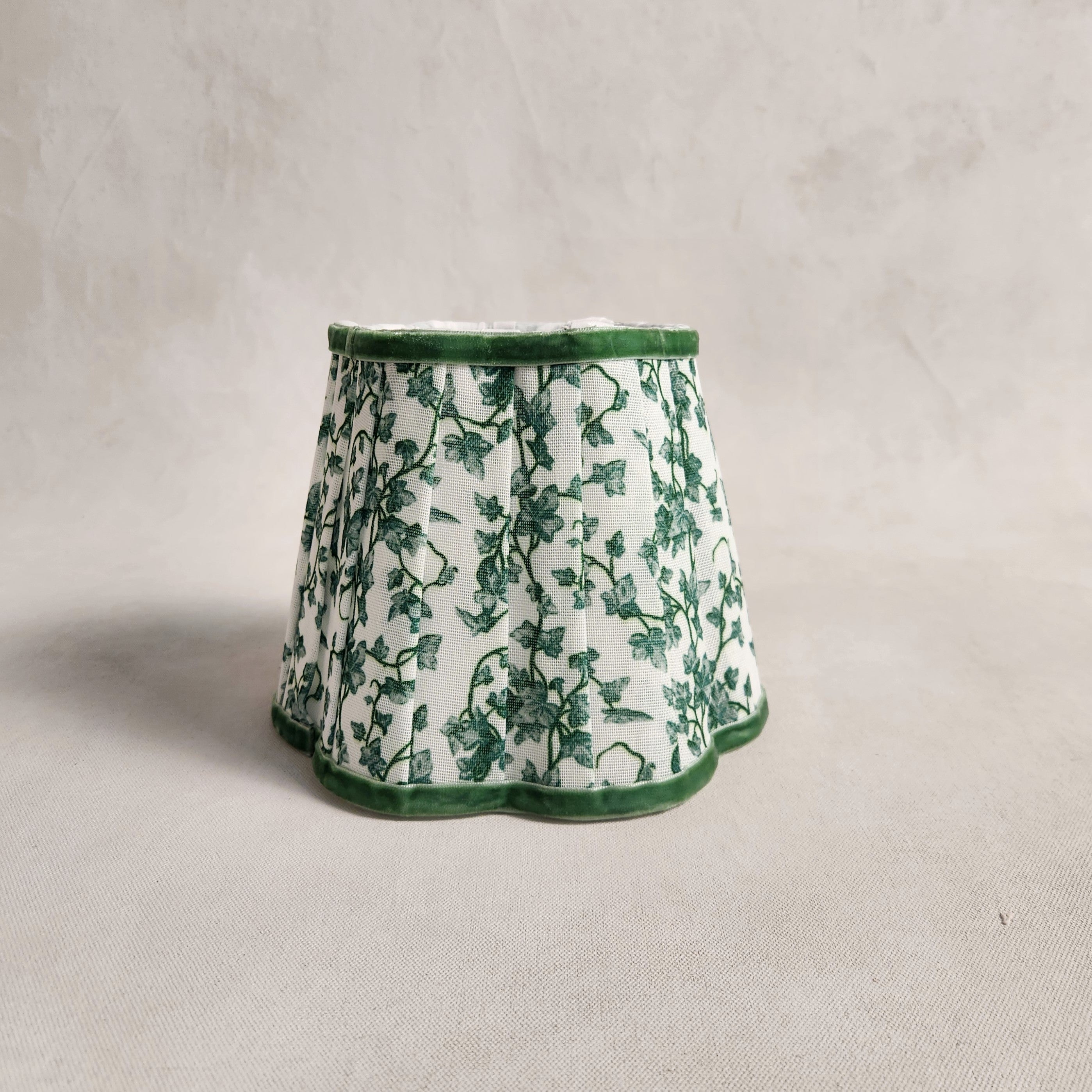 Small Scalloped Lampshades