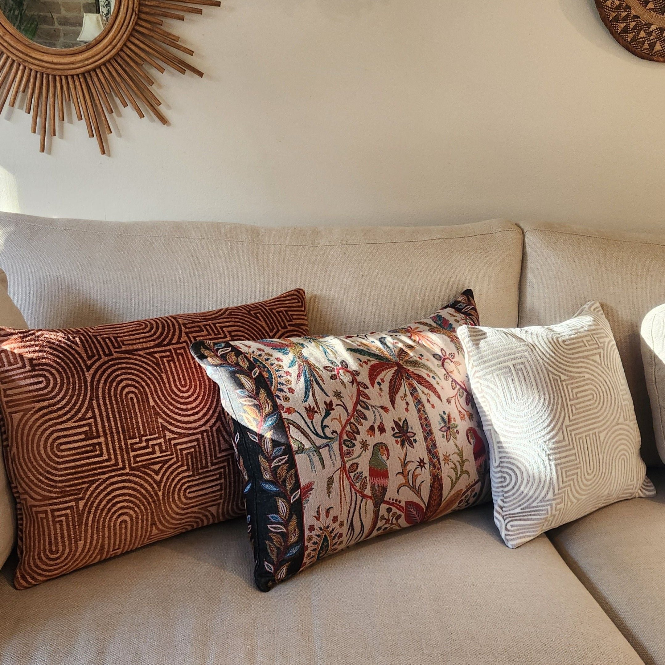 Sundari Cushion - Ivory