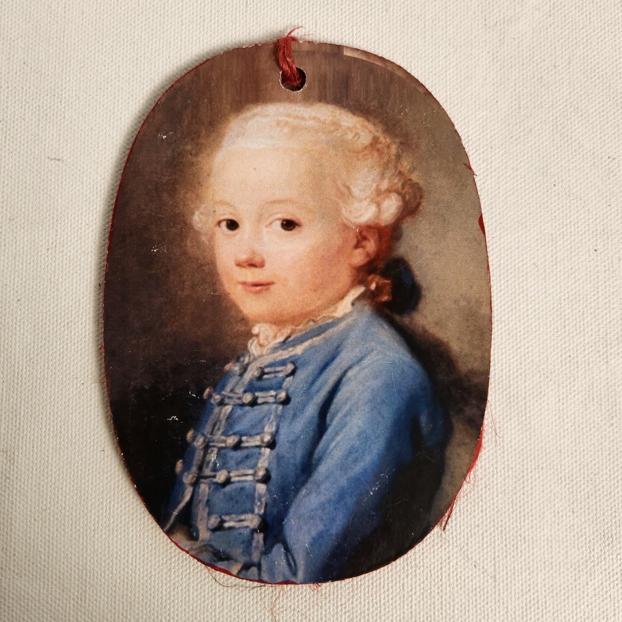 French Children Portrait Ornaments