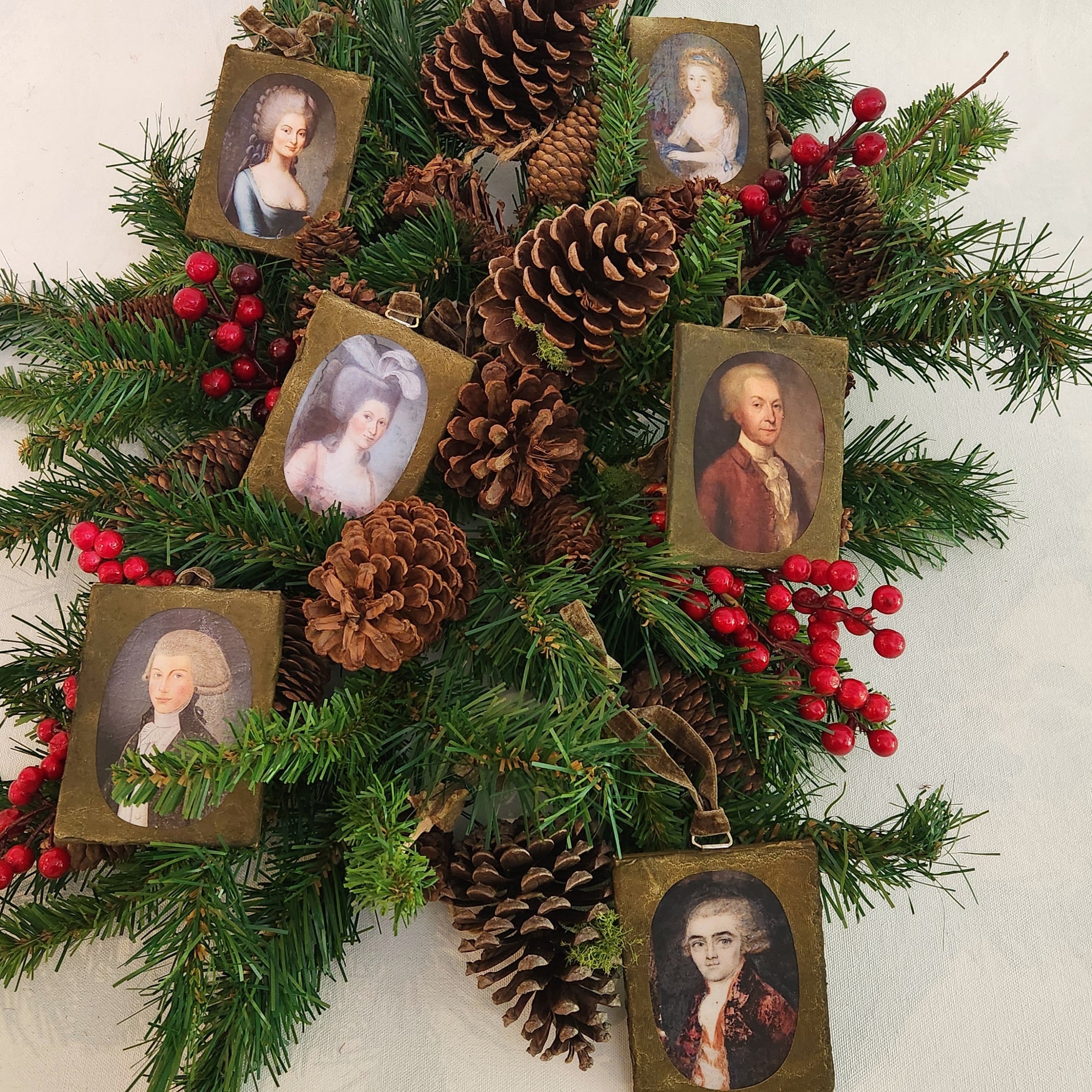 Napoleonic Portrait Ornaments