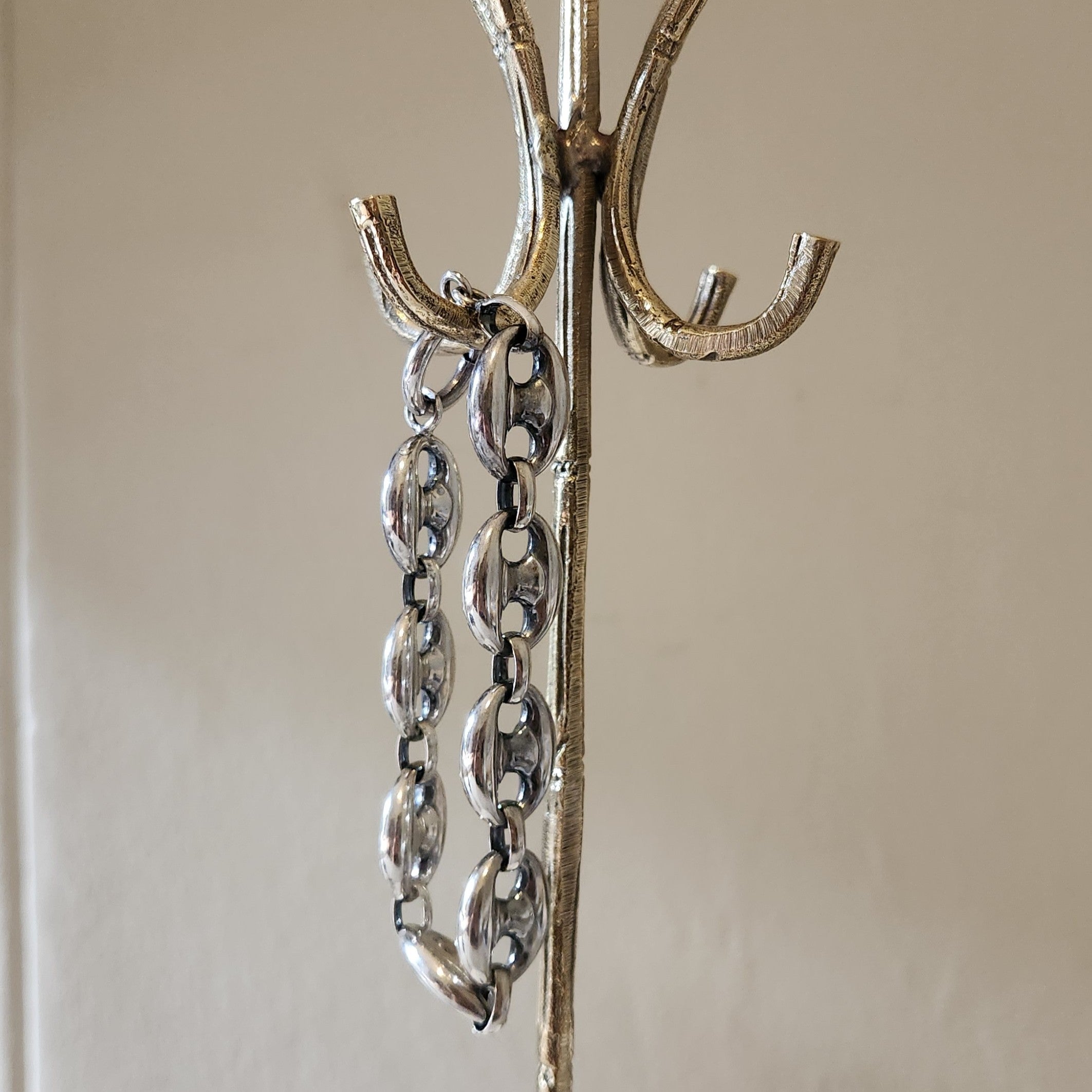 Sterling Silver Anchor Chain Bracelet