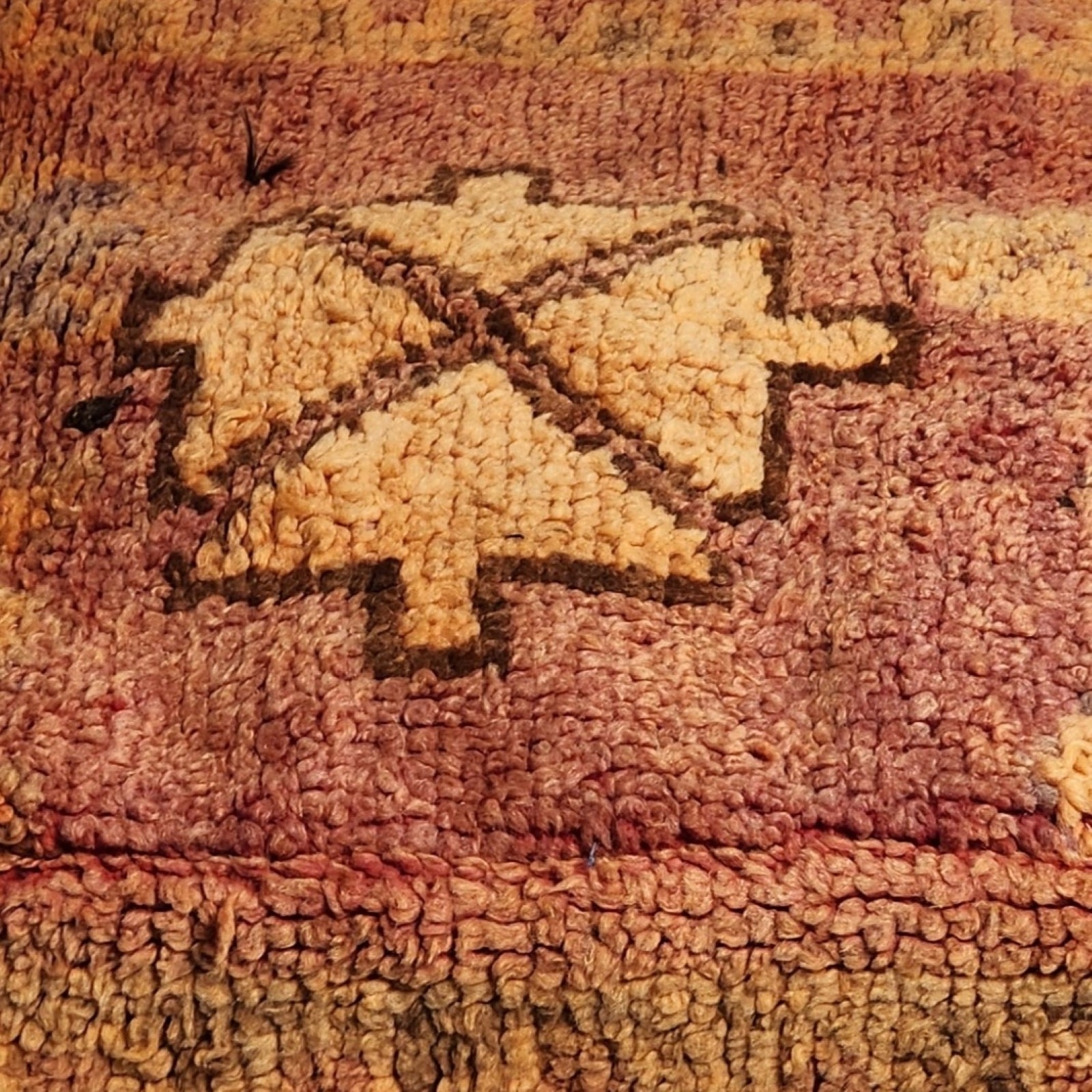 Vintage Moroccan Pouffe - #8