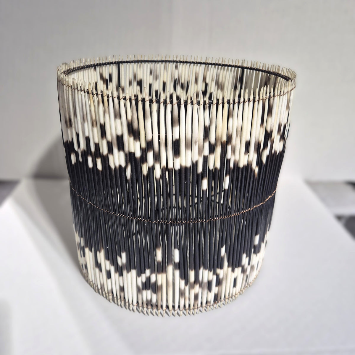 Porcupine Quill Shade - Round Drum