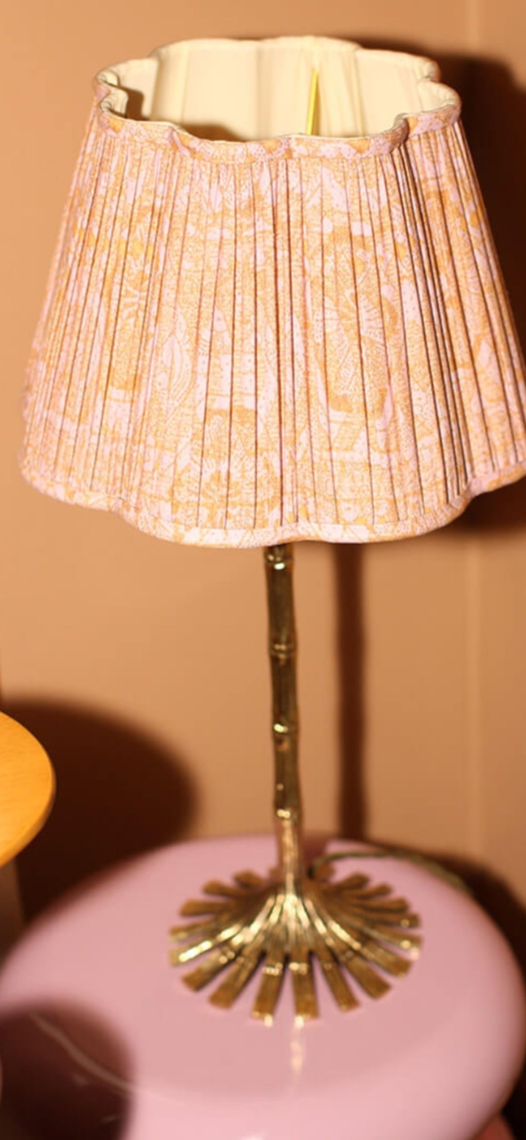 Medium Diya Silk Lampshade - Aliya Lilac