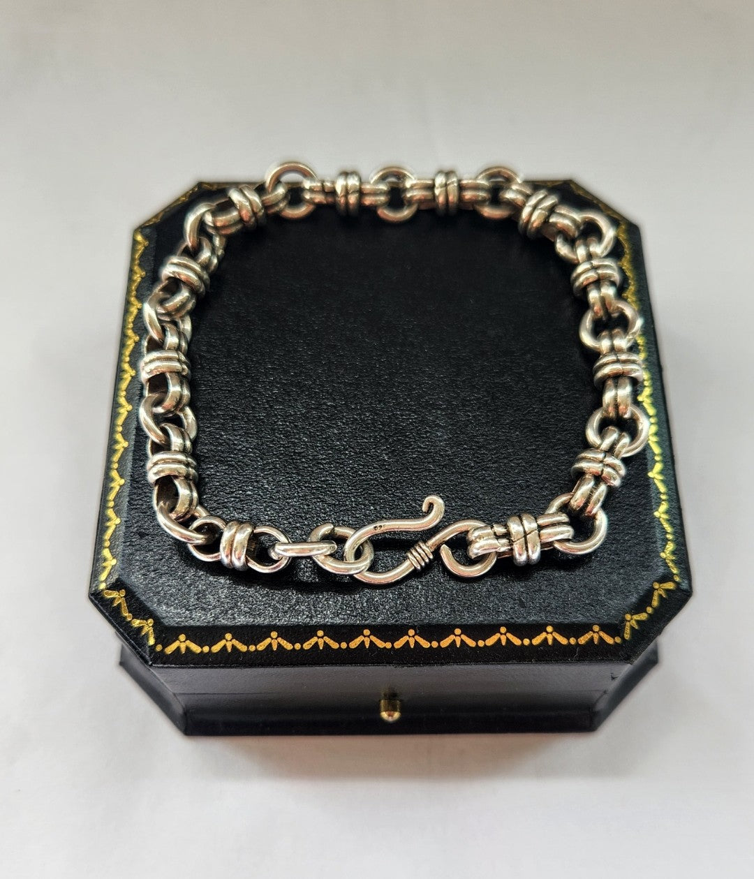 Sterling Silver Fancy Link Bracelet