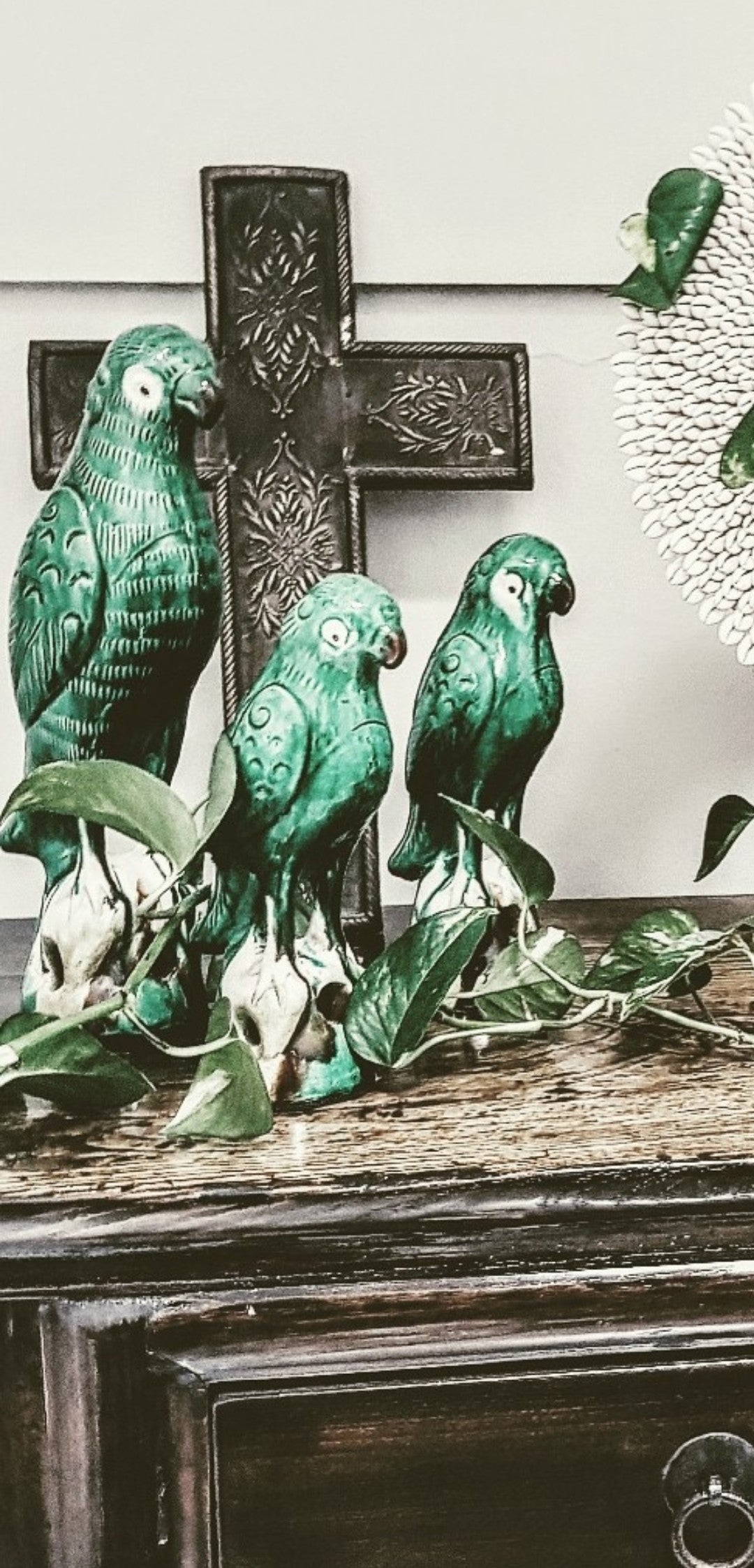 Tang Dynasty Parrots