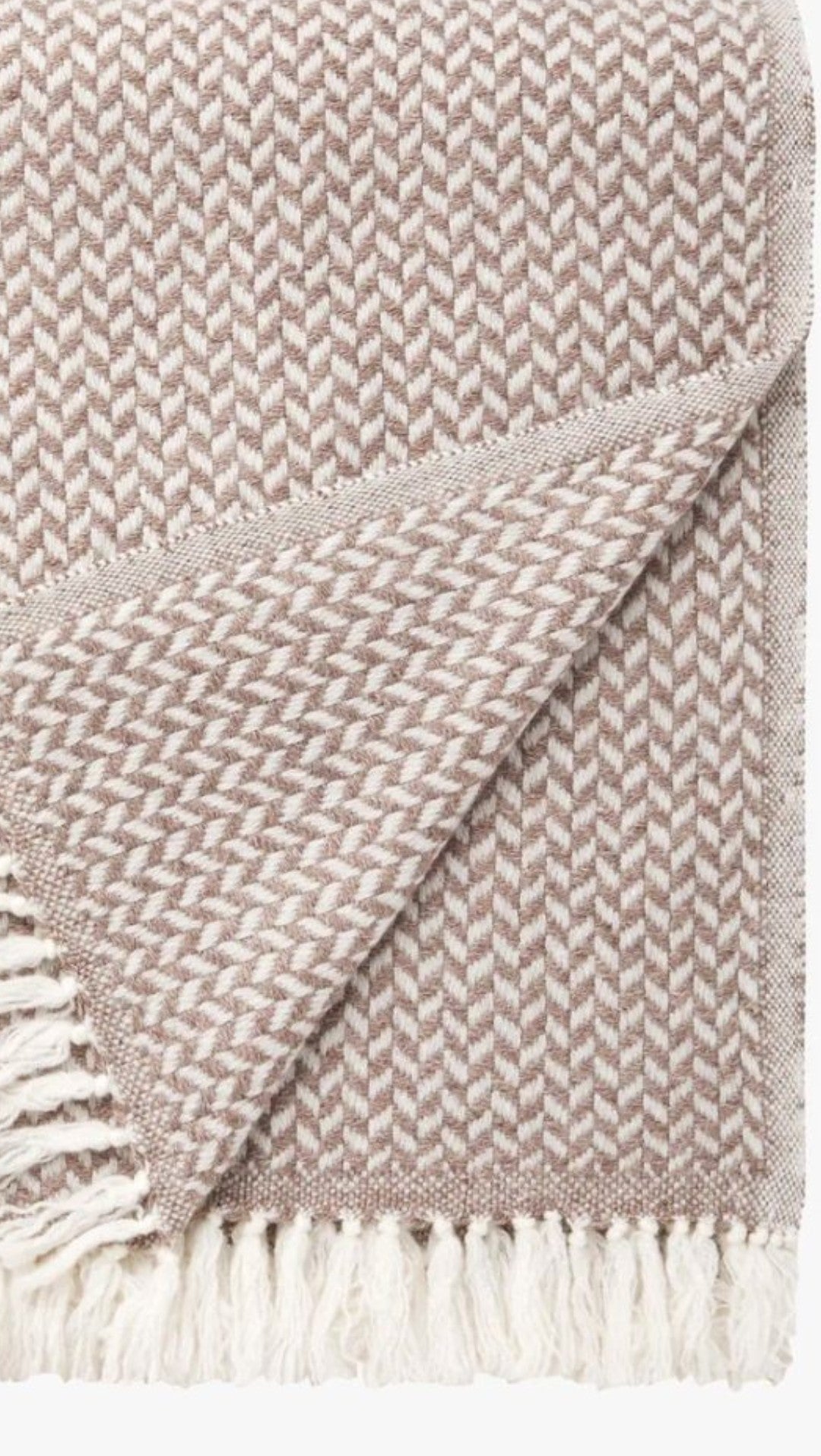 Cashmere Throw - Copenhagen Nutmeg
