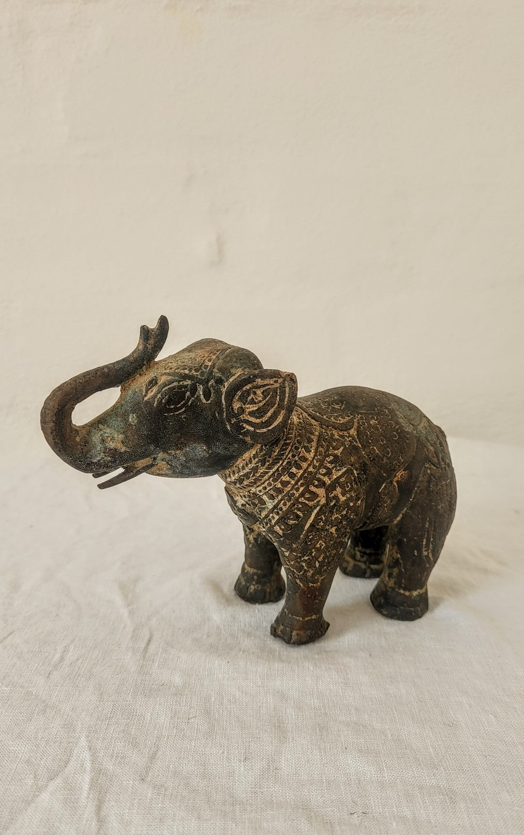 Antique Bronze Elephant