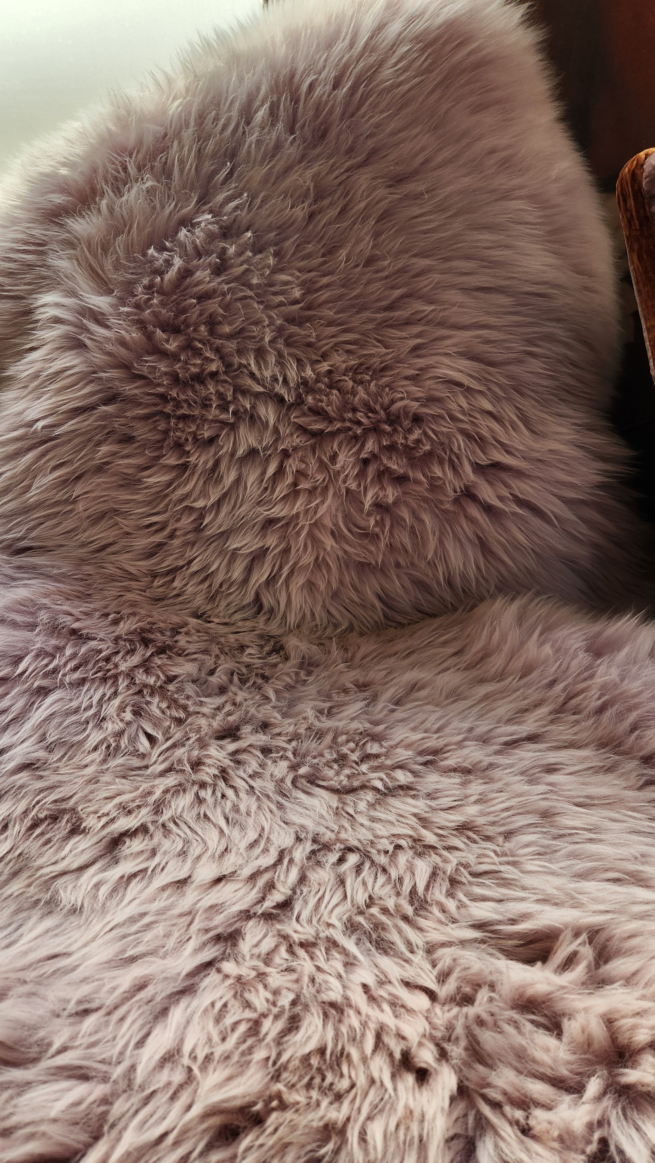 Lilac Merino Sheepskin
