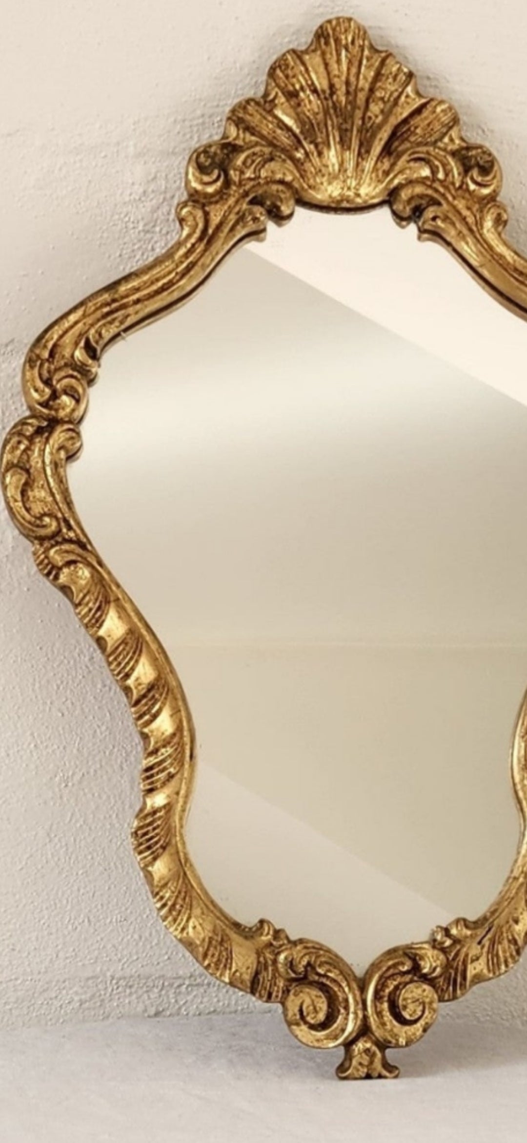 Vintage French Gilt Mirror