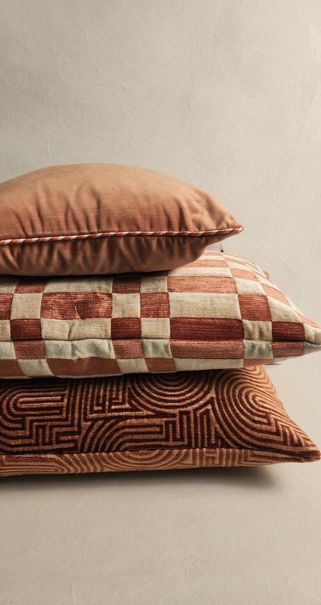 Dalila Square Cushion - Pink Peach