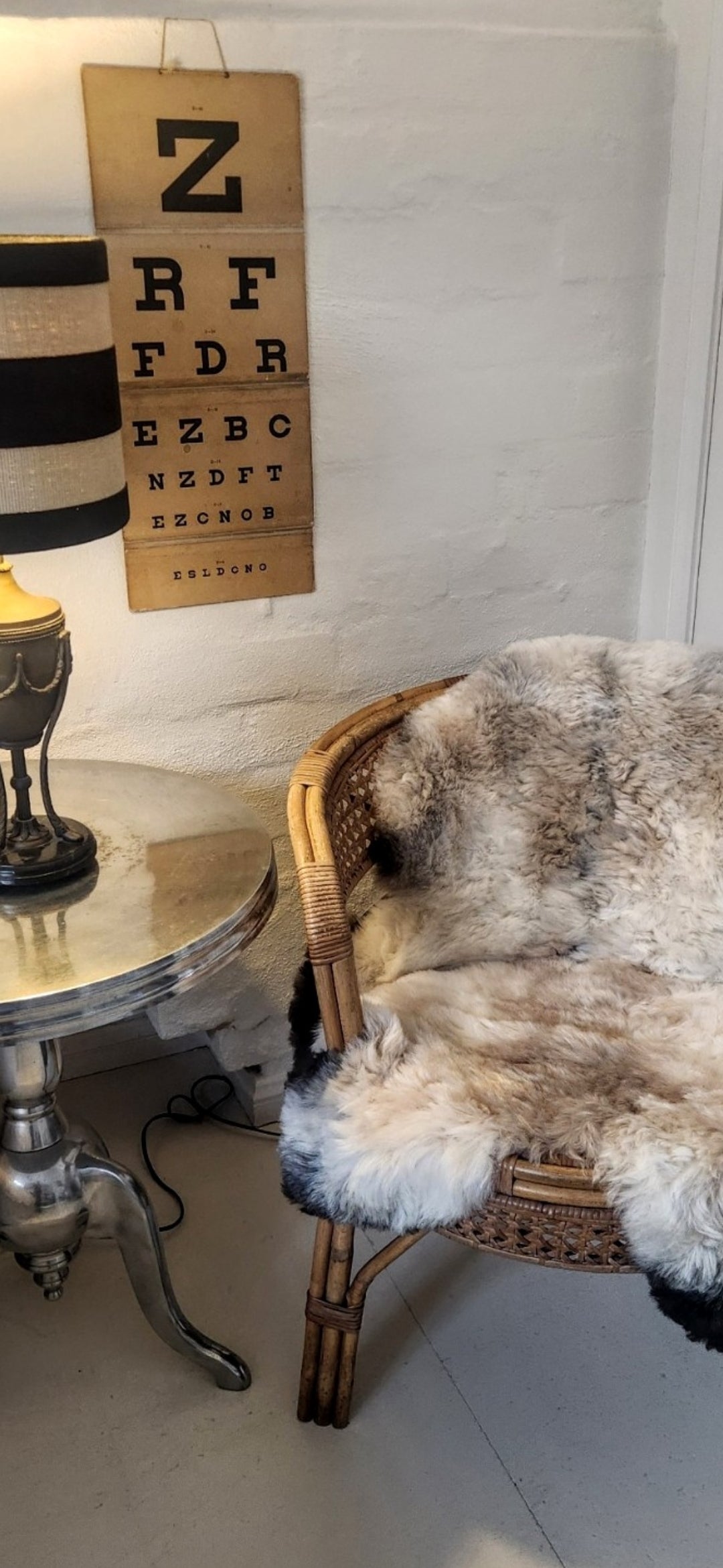 Shorn Icelandic Sheepskin - Dark Edges
