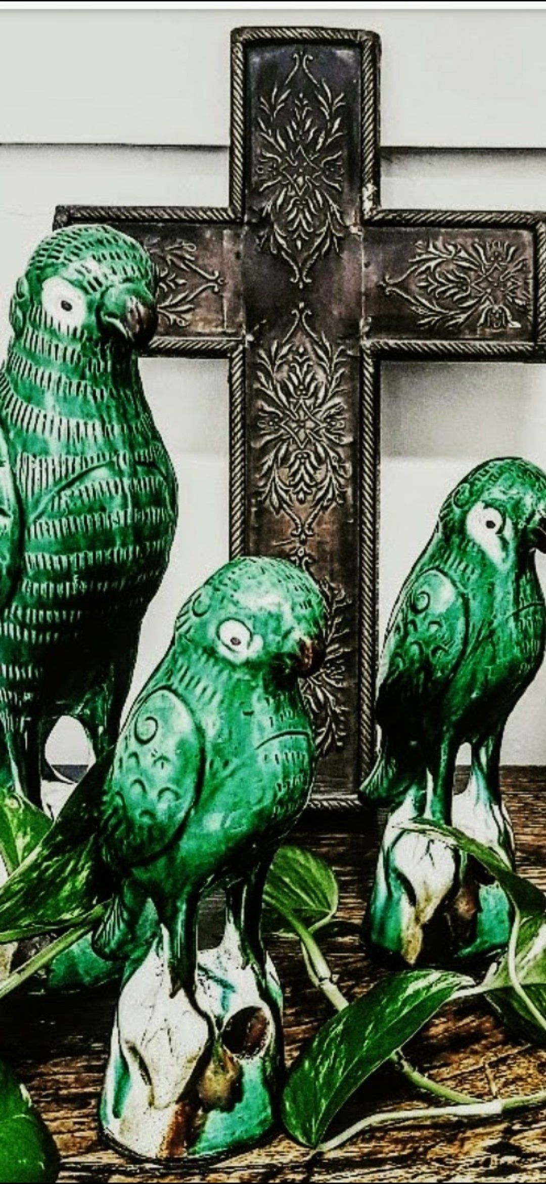 Tang Dynasty Parrots