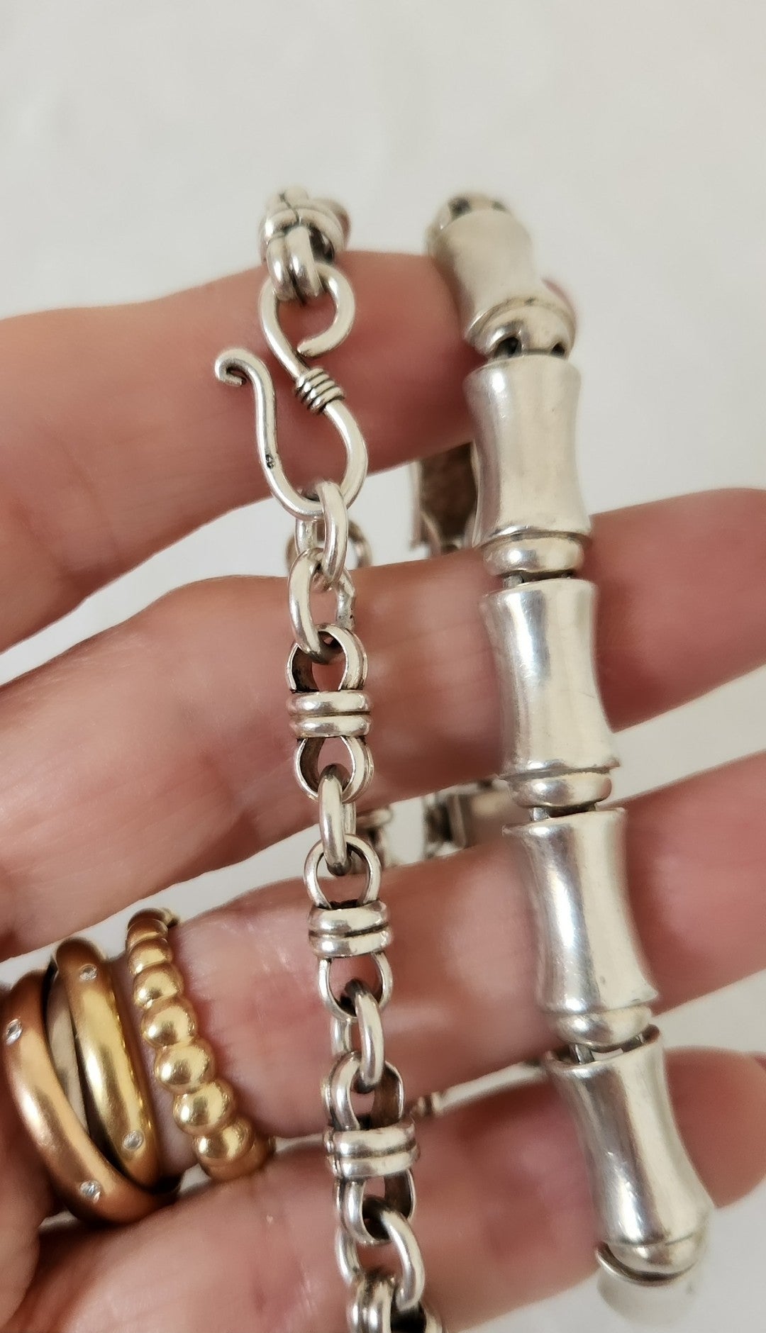 Sterling Silver Fancy Link Bracelet