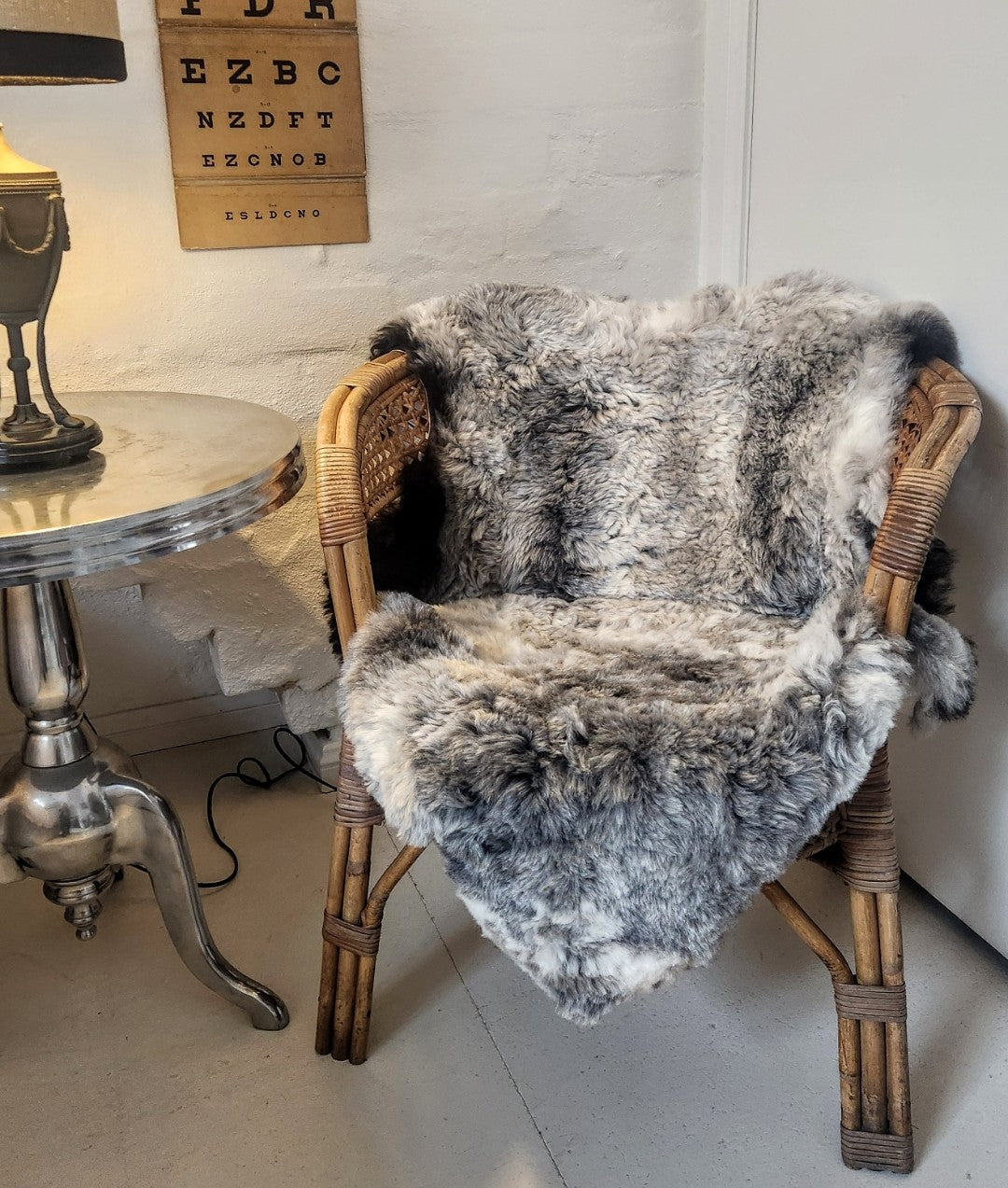Shorn Icelandic Sheepskin - Dark Edges