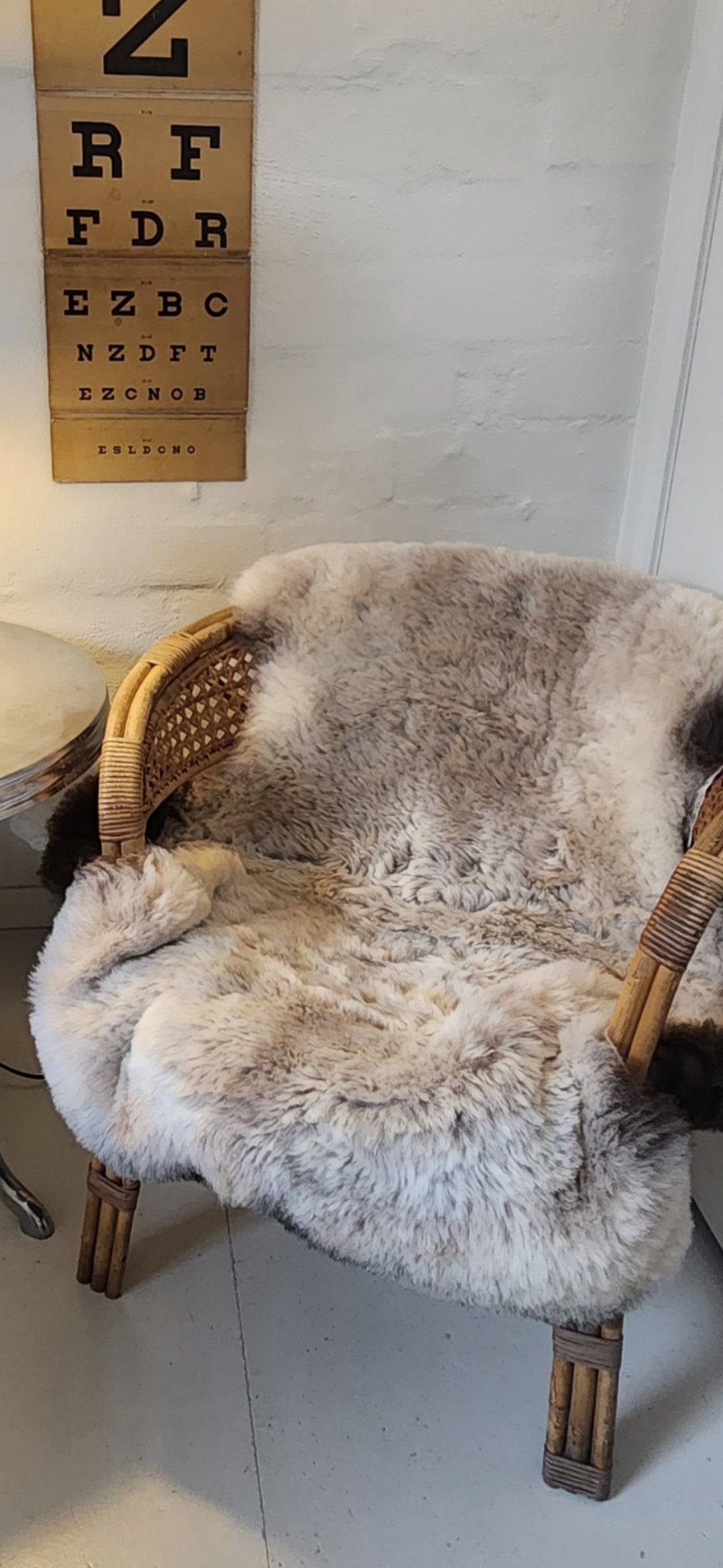 Shorn Icelandic Sheepskin - Dark Edges