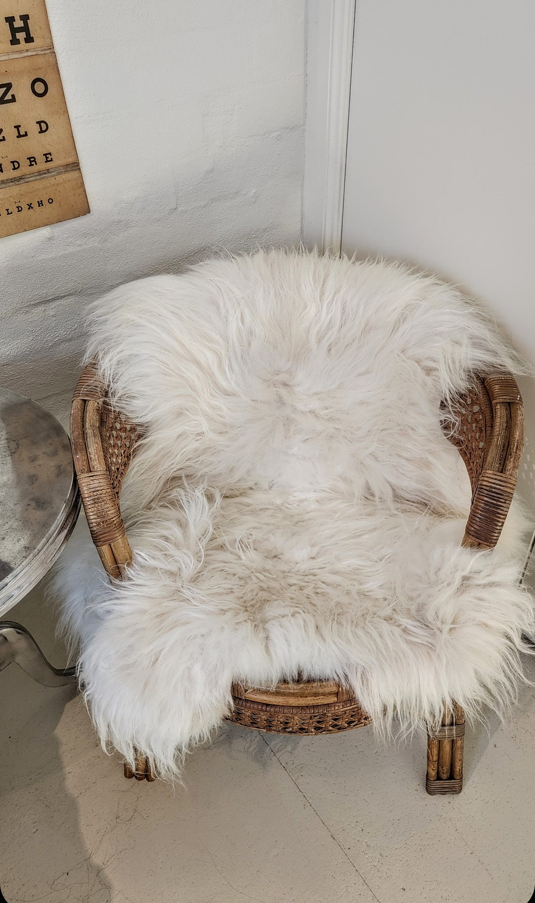 Icelandic Sheepskin - Natural White