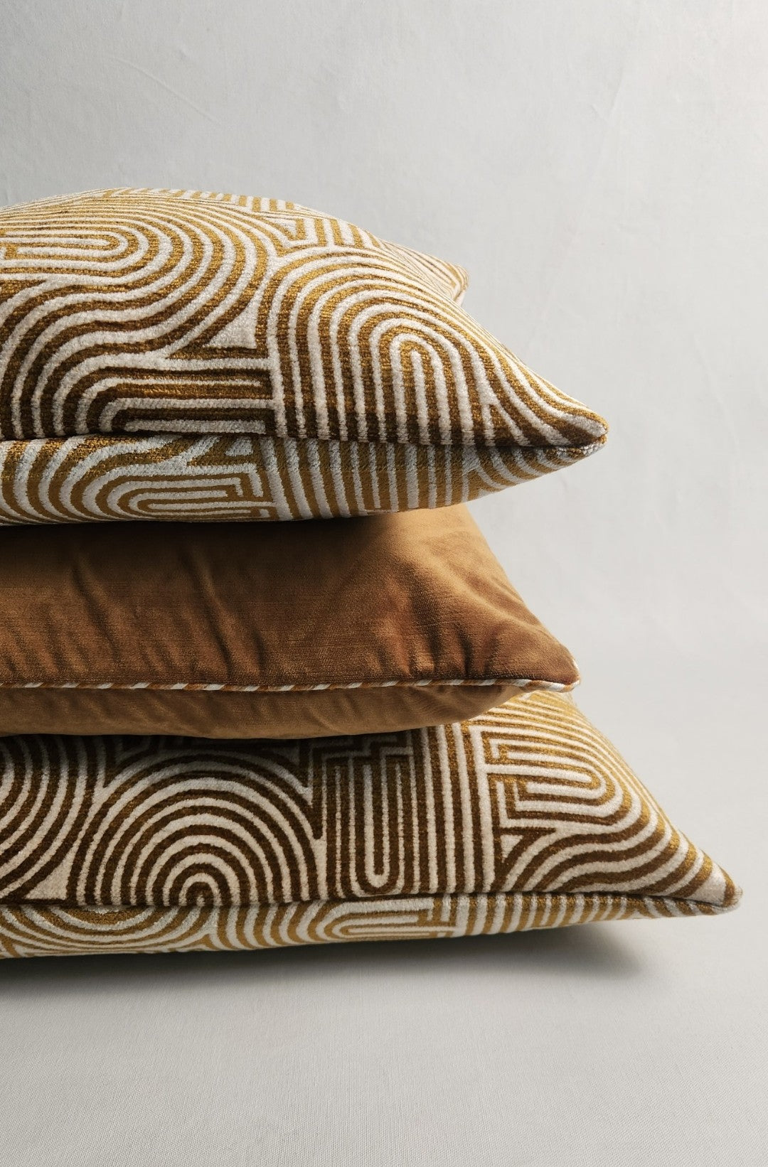 Dalila Square Cushion - Camel