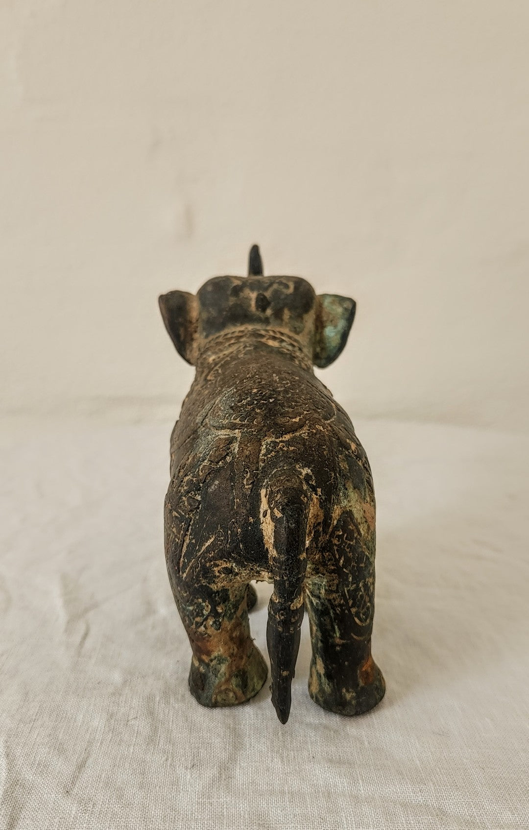 Antique Bronze Elephant