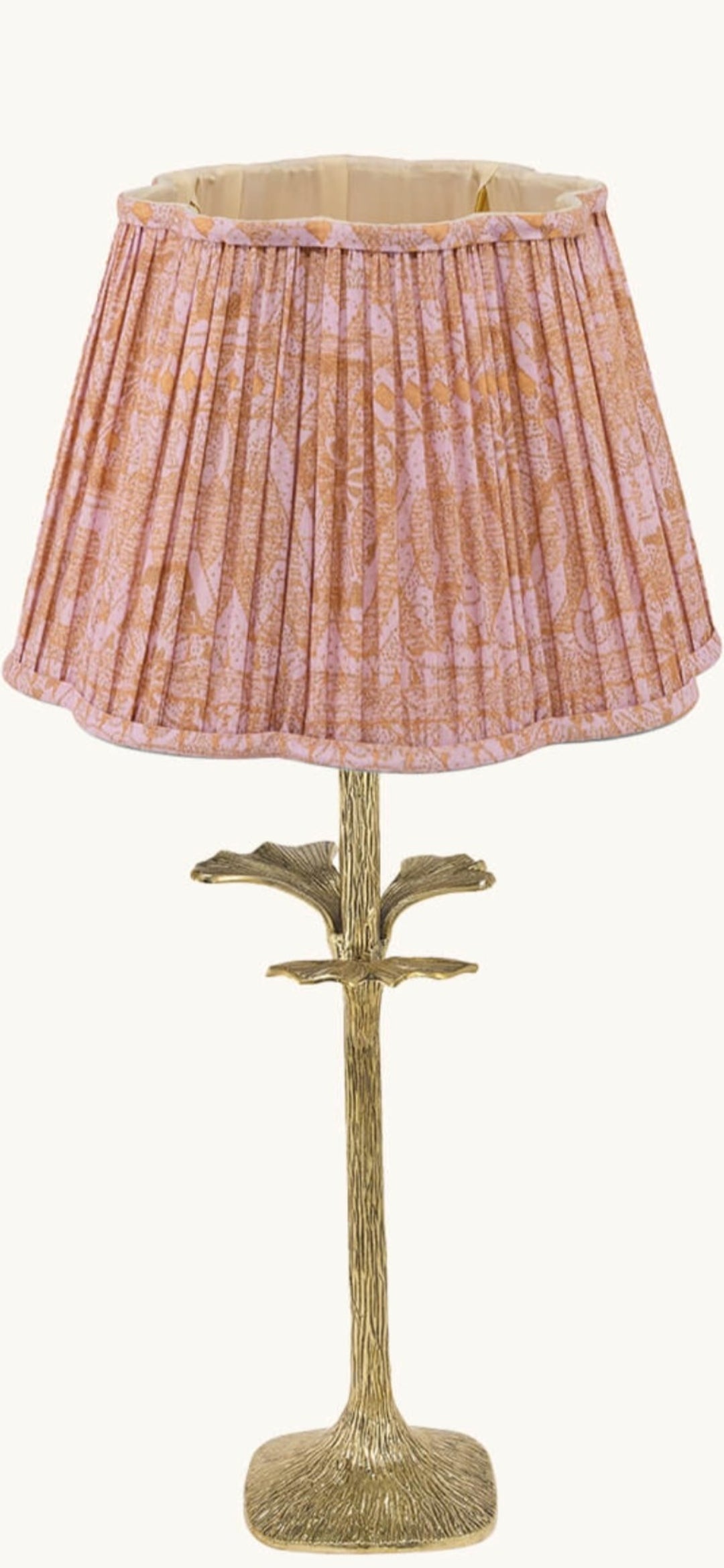 Medium Diya Silk Lampshade - Aliya Lilac