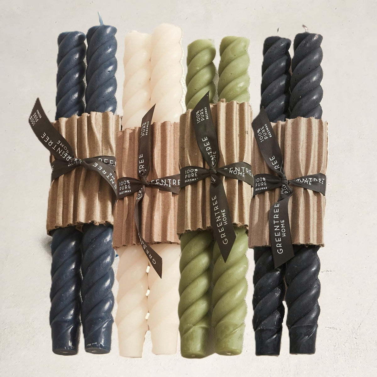 Rope Candles (pair) - 10