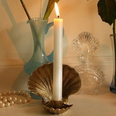 Scarlett Scallop Shell Candleholder