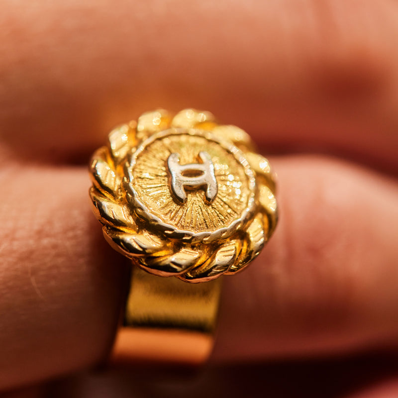 Plaited Golden Ring