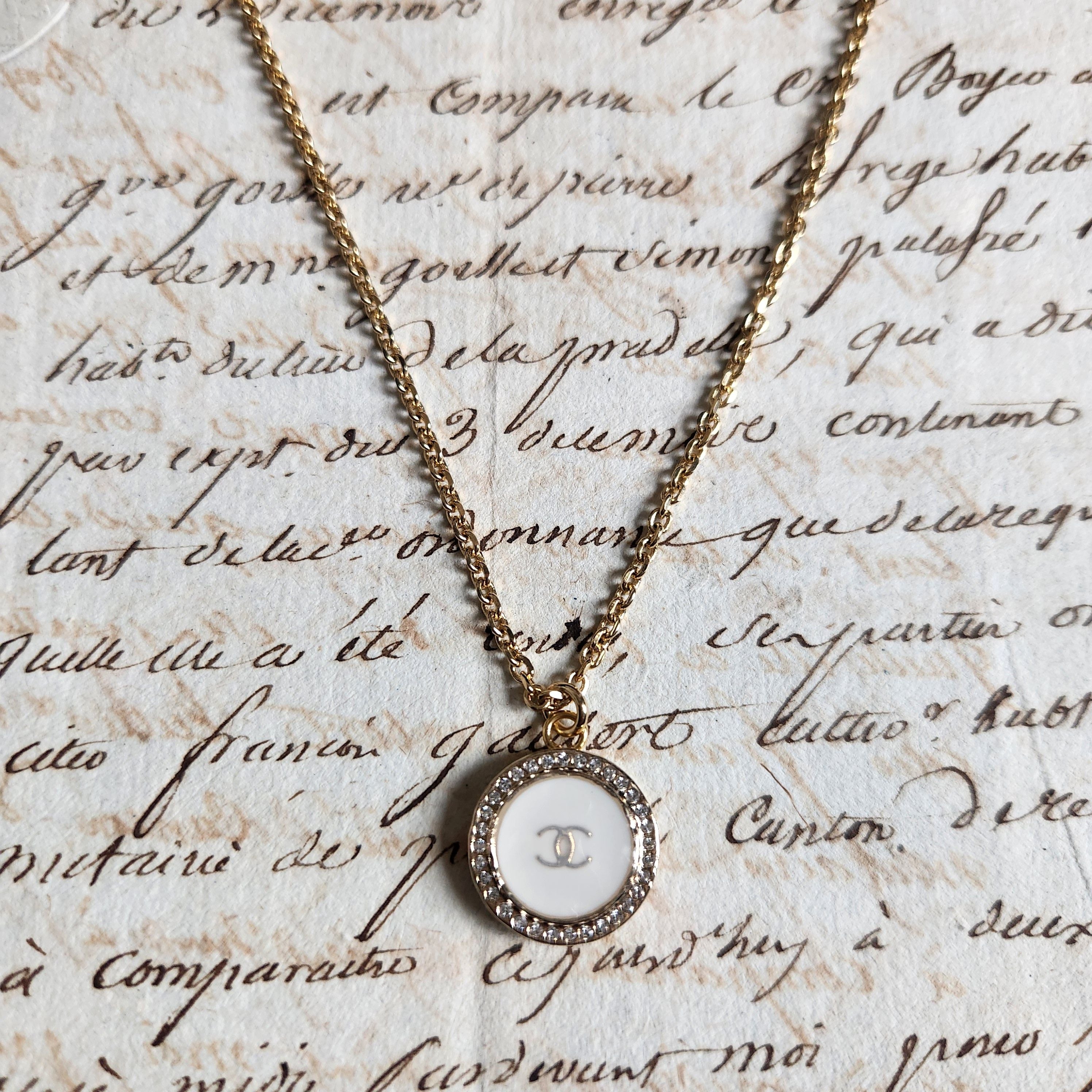 White Diamante Necklace