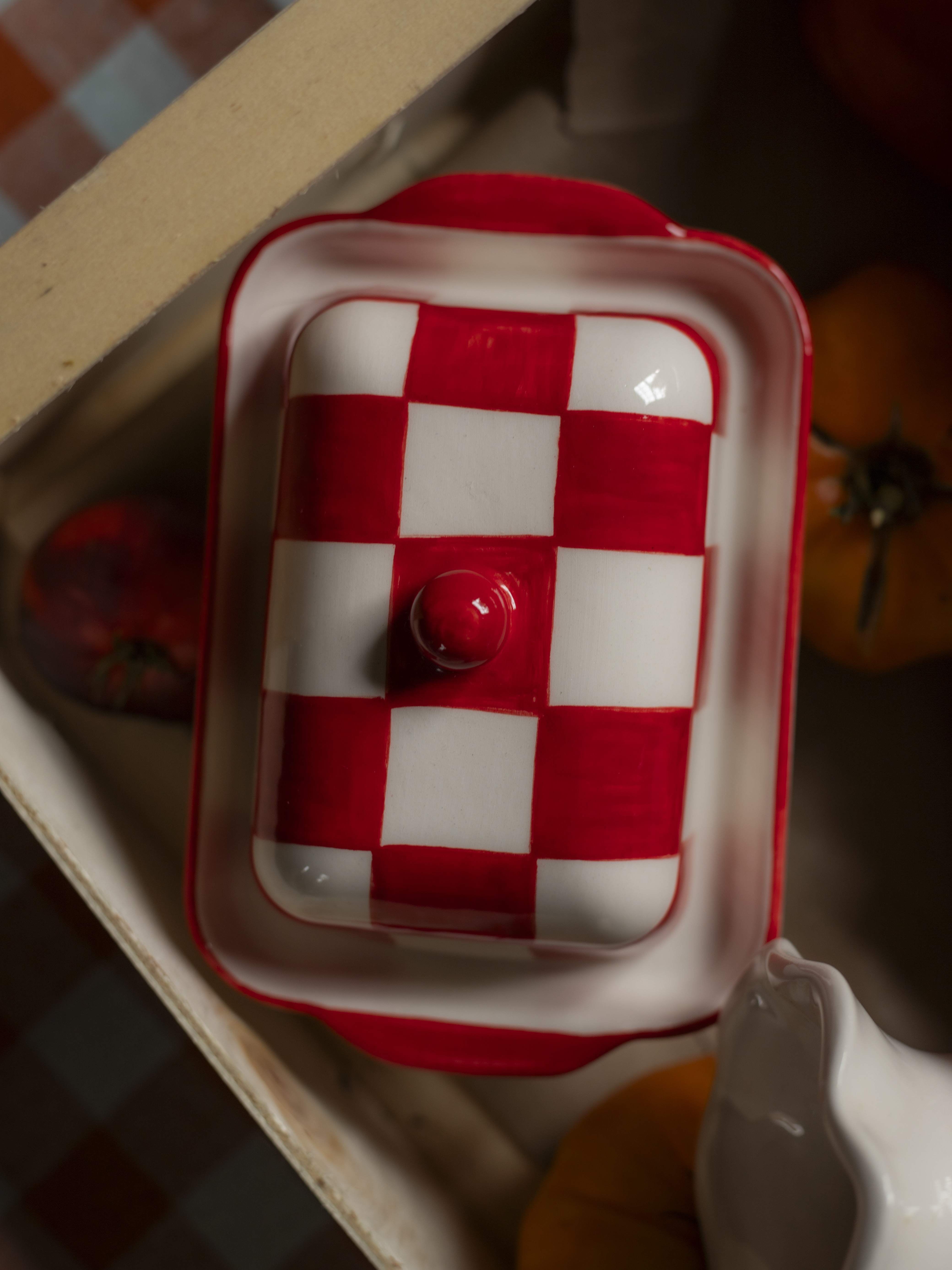Buttercup - Red Checker