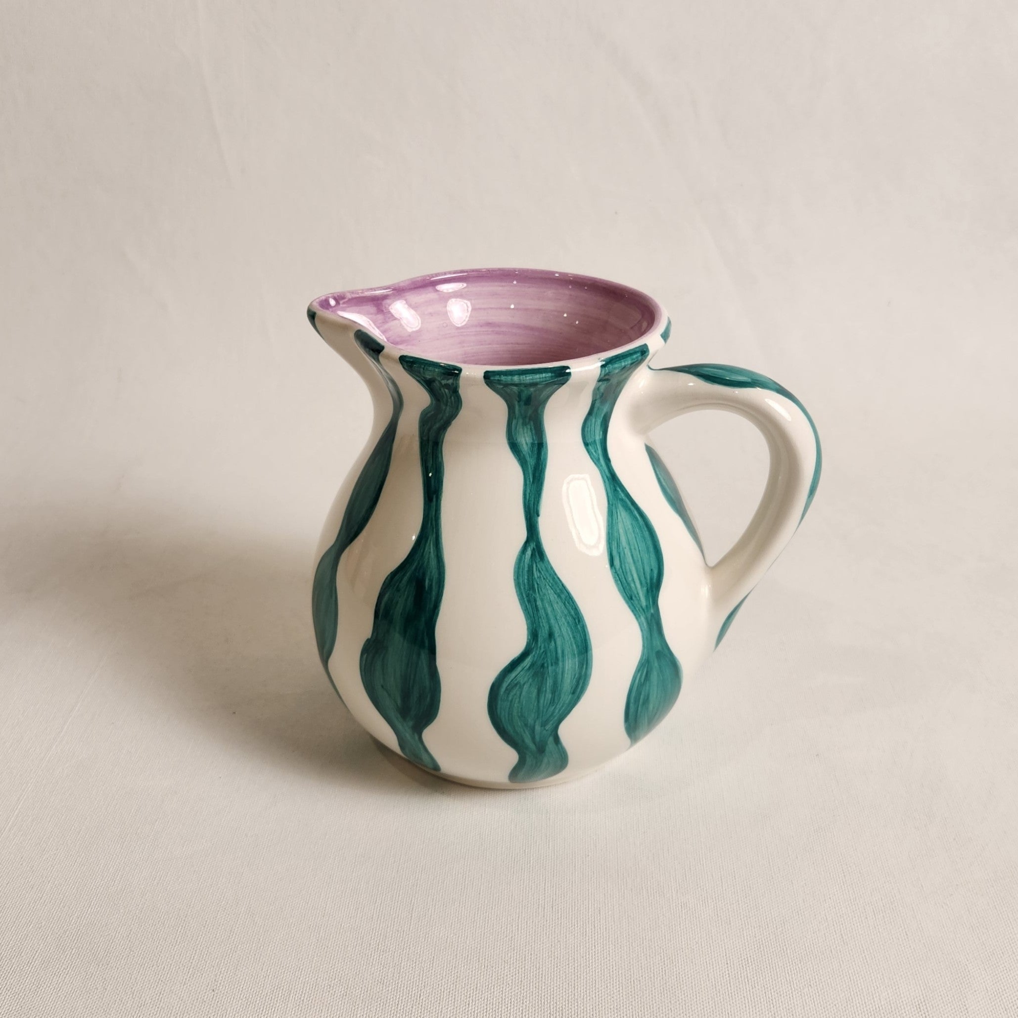 Dentelle Jug - Sea Green