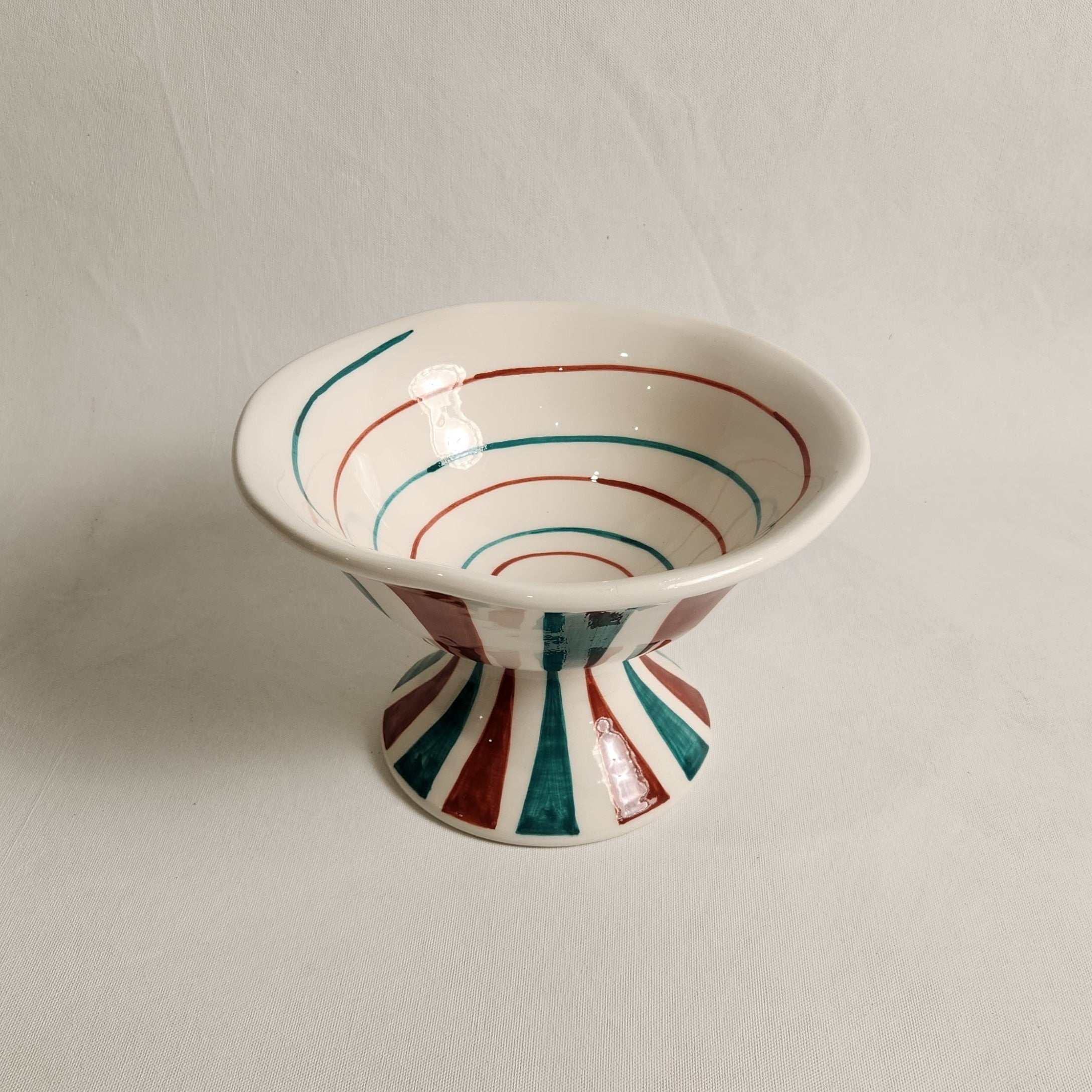 Tutti Frutti Bowl - Cacao & Sea Green