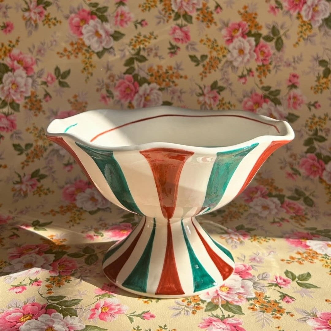 Tutti Frutti Bowl - Cacao & Sea Green