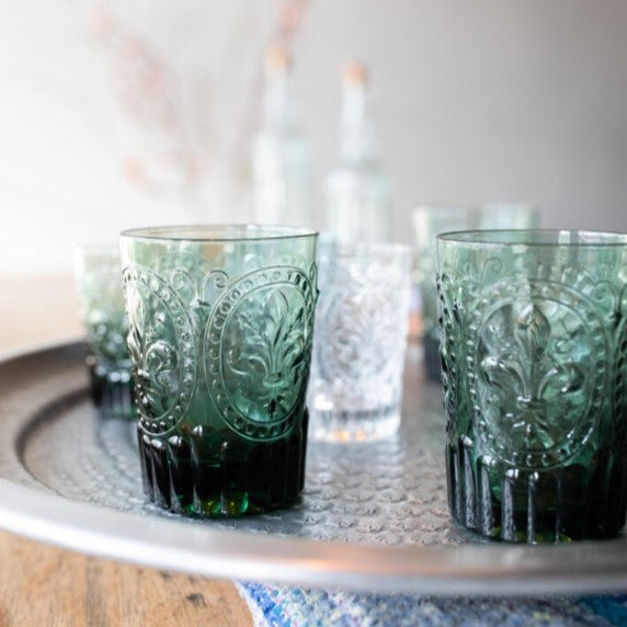 Fiore di Firenze Glass - Sea Green