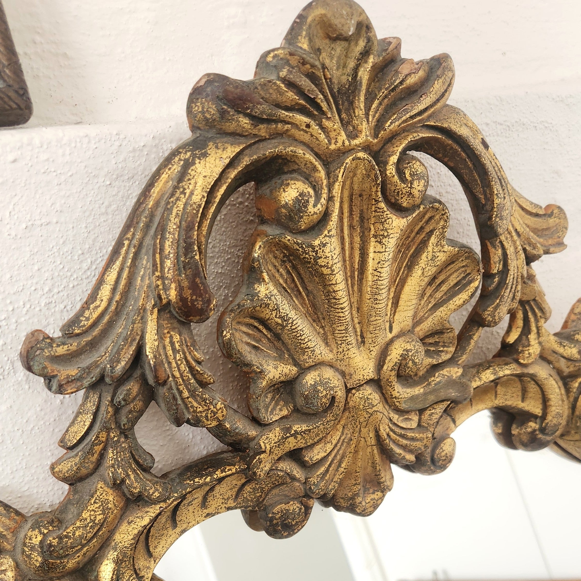 Vintage Rococo Gilt Mirror