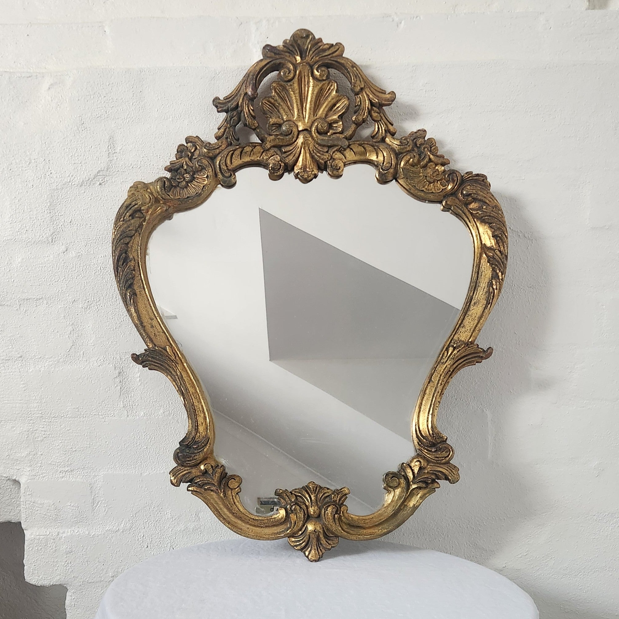Vintage Rococo Gilt Mirror