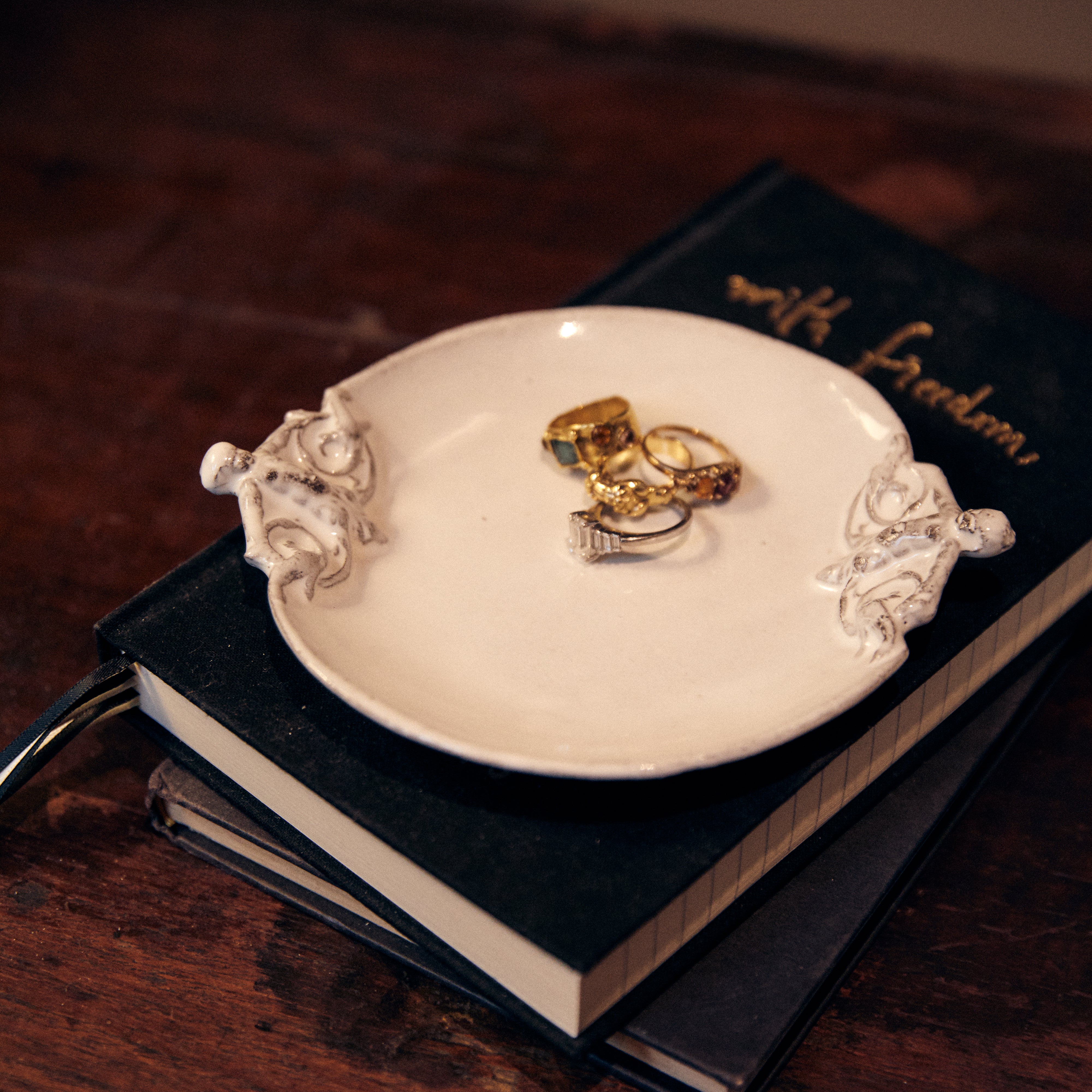 Mon Ange Cherub Jewellery Tray