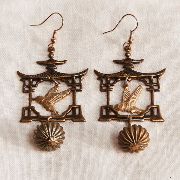 Pagoda Earrings