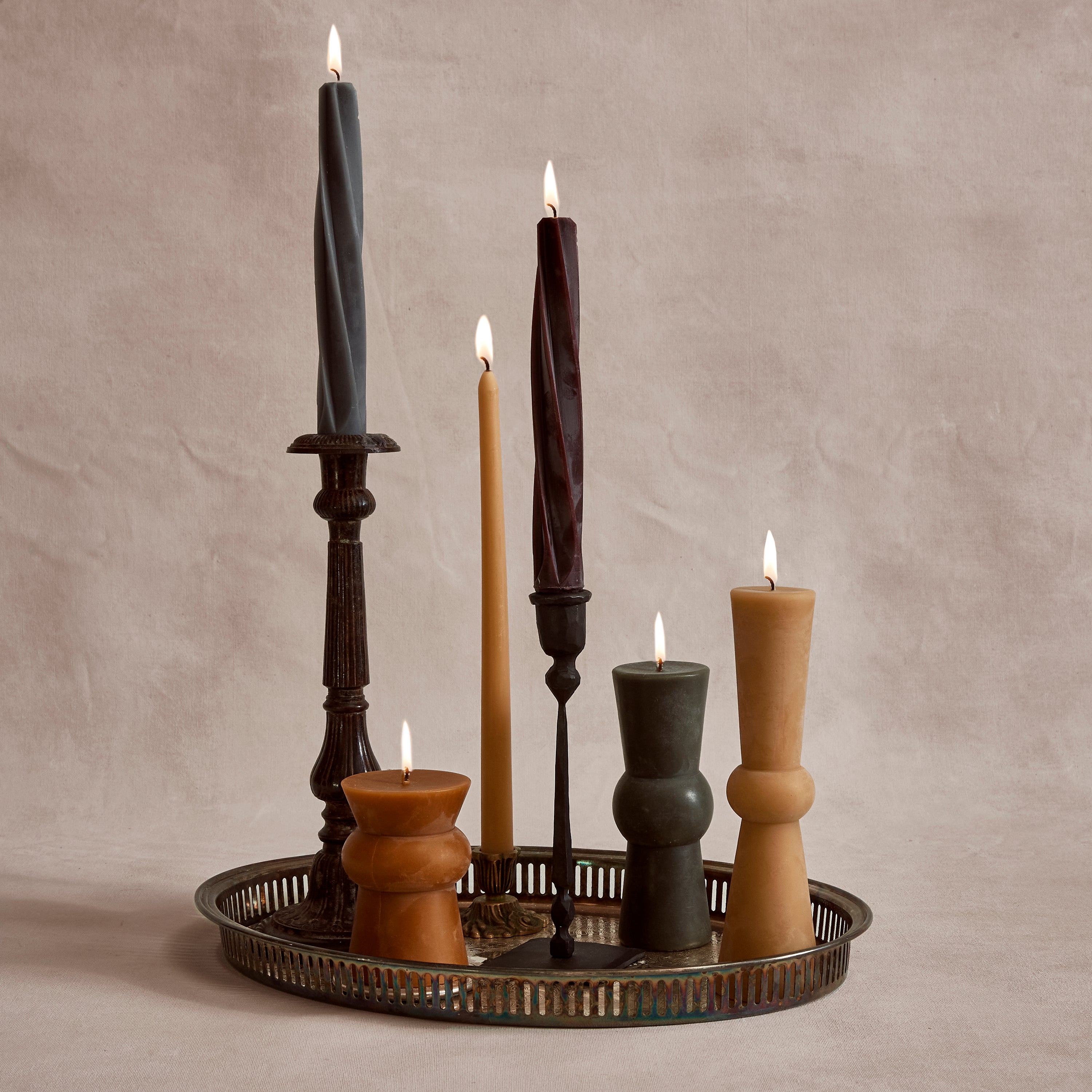 Medium Josee Pillar - Natural